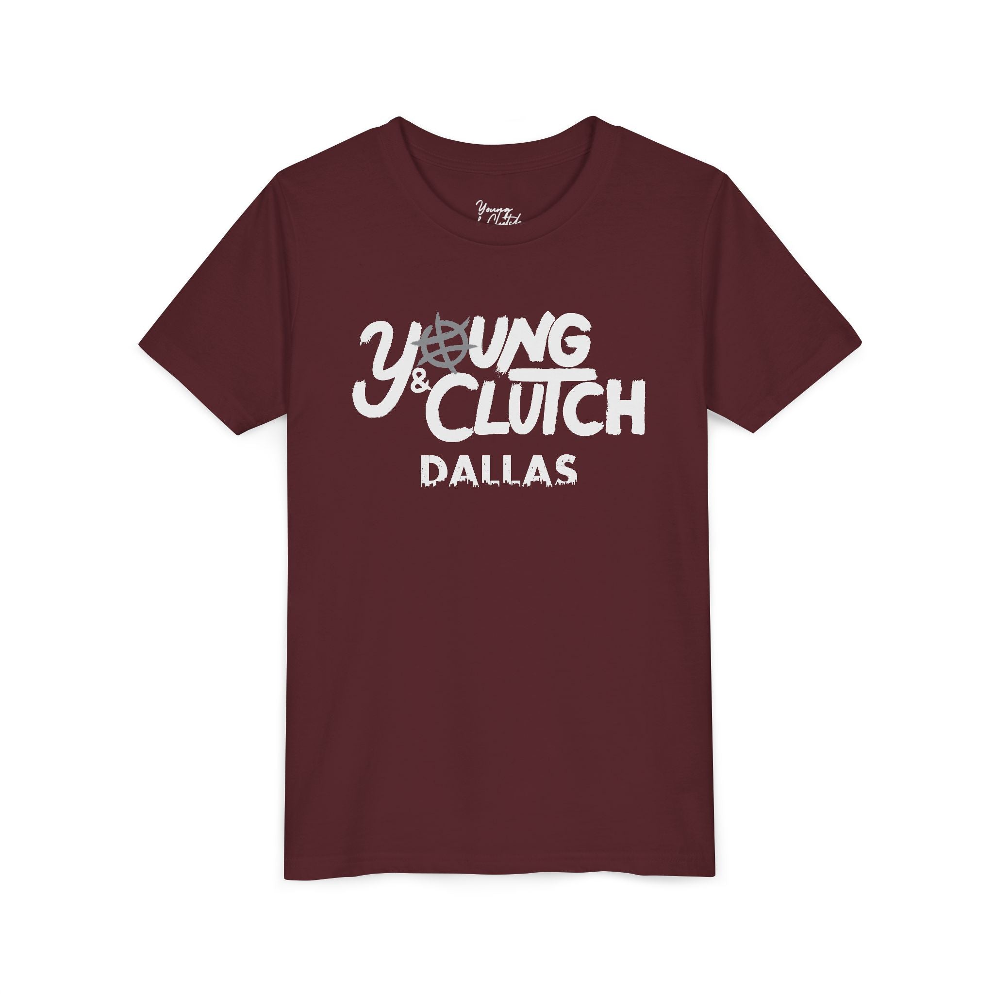 Youth Young & Clutch Dallas Basketball T-shirt