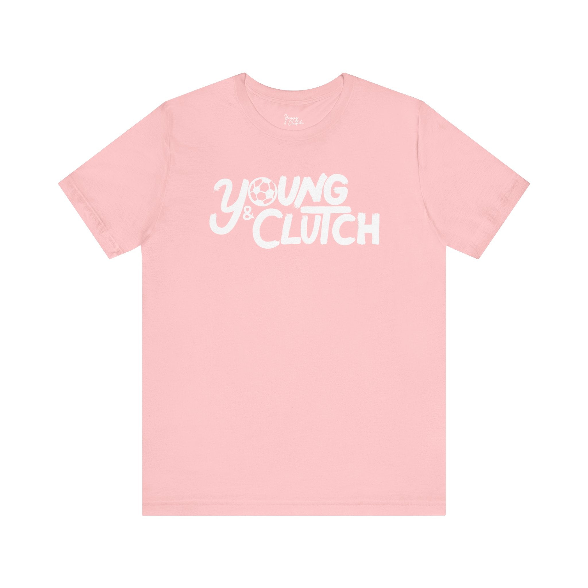 Adult Short Sleeve Young & Clutch Soccer T-shirt for youth