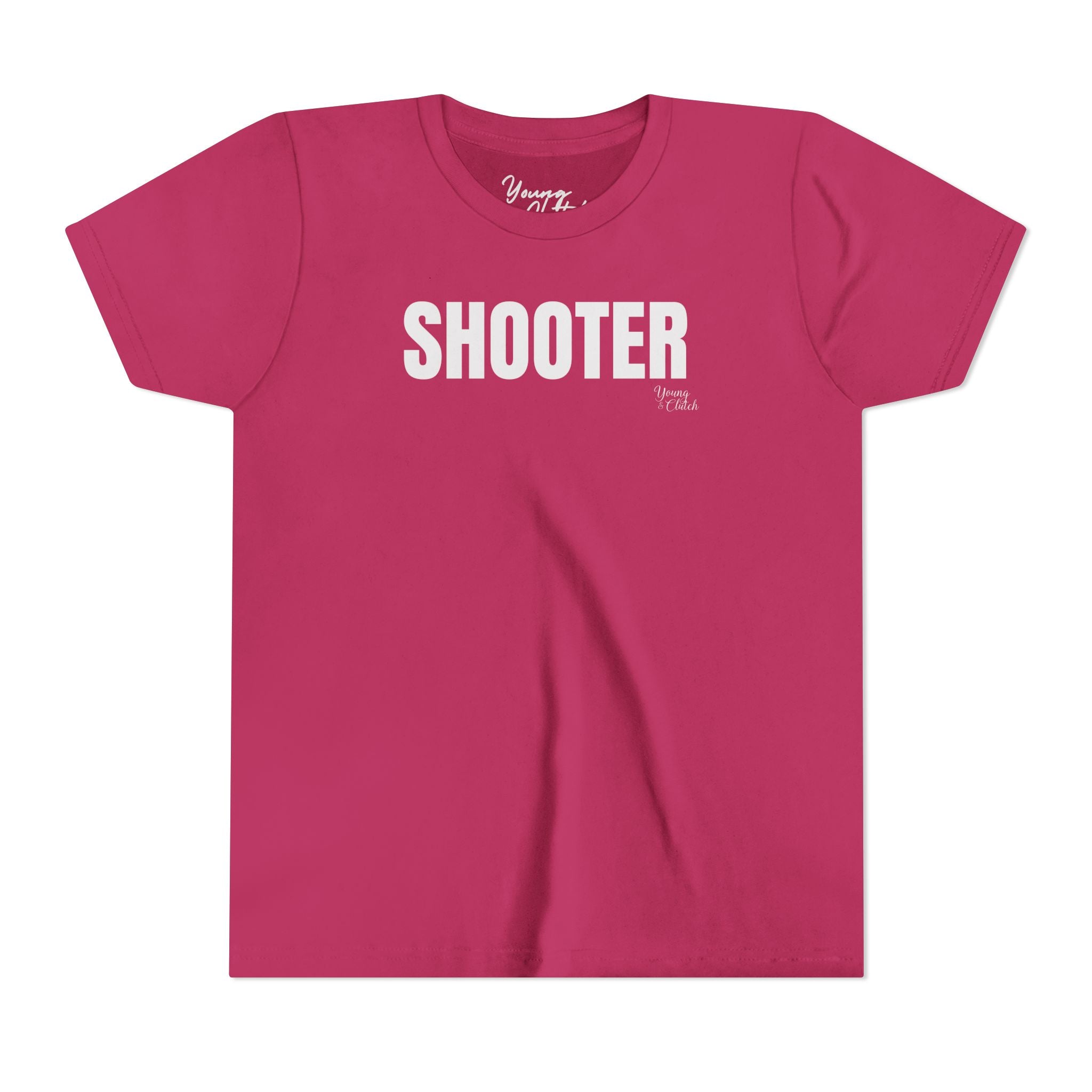 Youth Short Sleeve Tee Young & Clutch Shooter