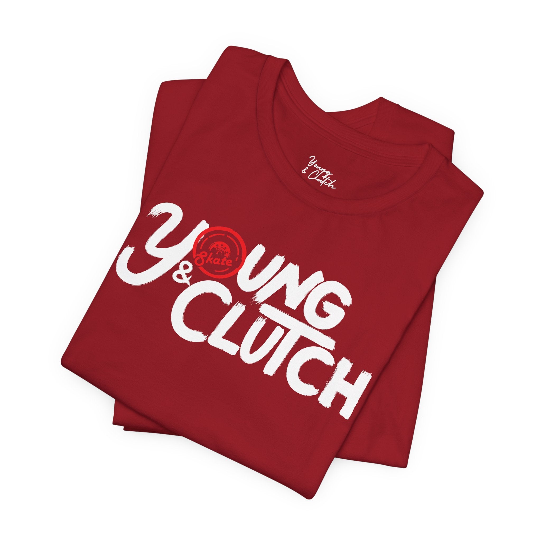 Adult Young & Clutch Skate Short Sleeve T-shirt for youth