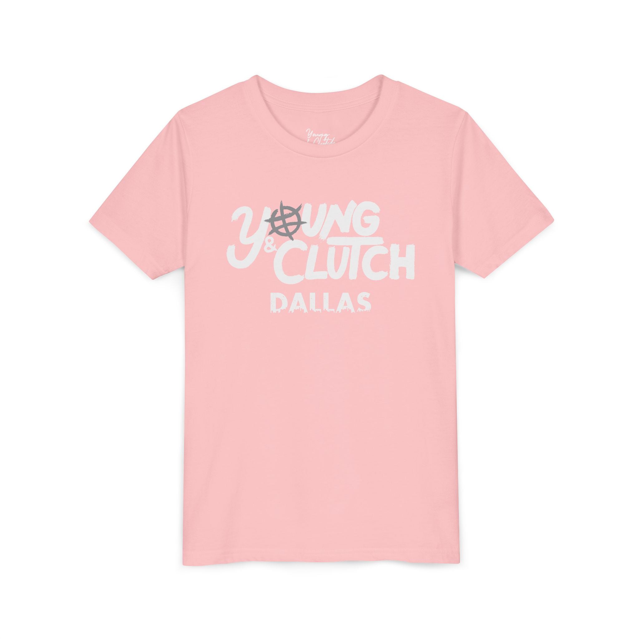 Youth Young & Clutch Dallas Basketball T-shirt