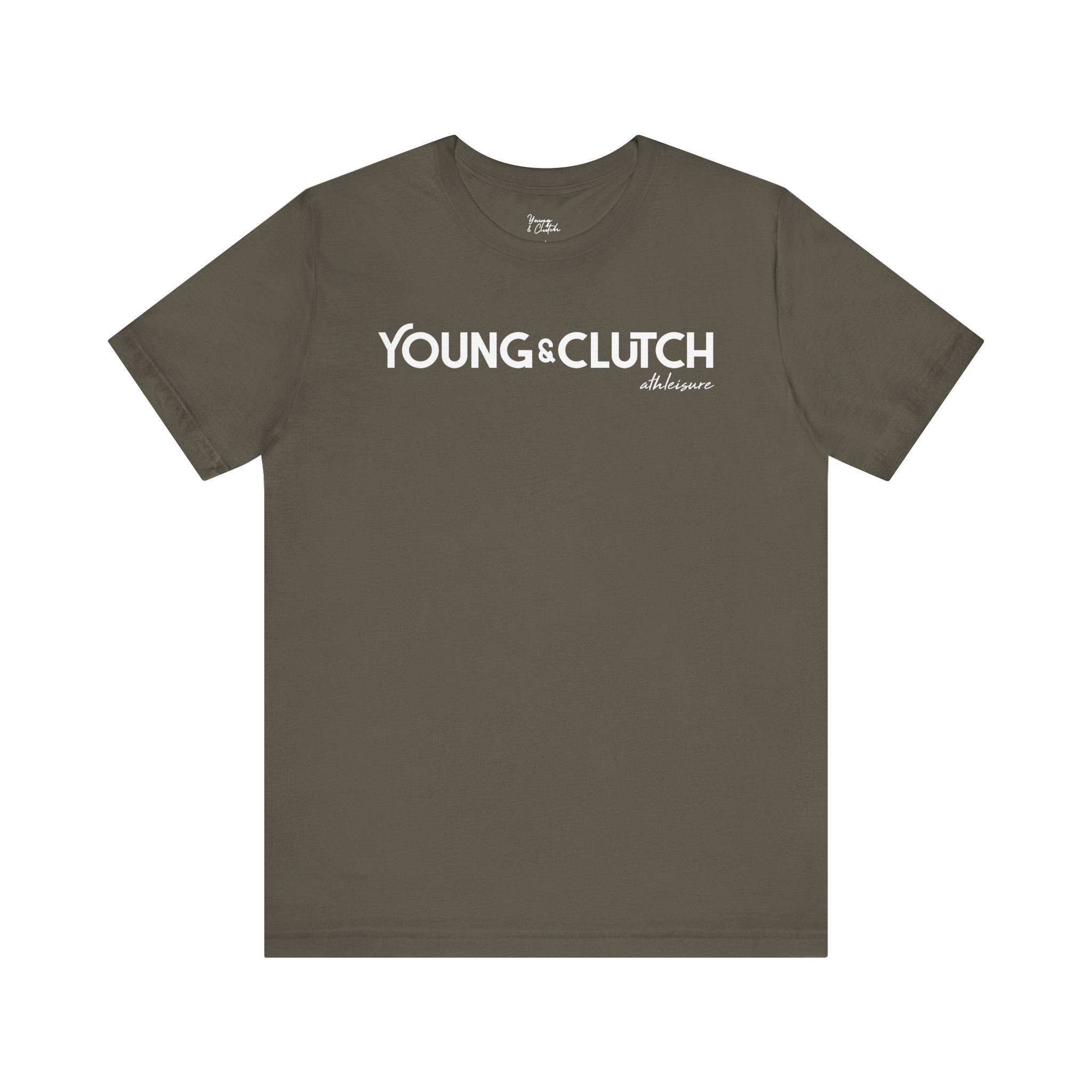Young & Clutch Comfortable Jersey Athleisure Tee (adult size)