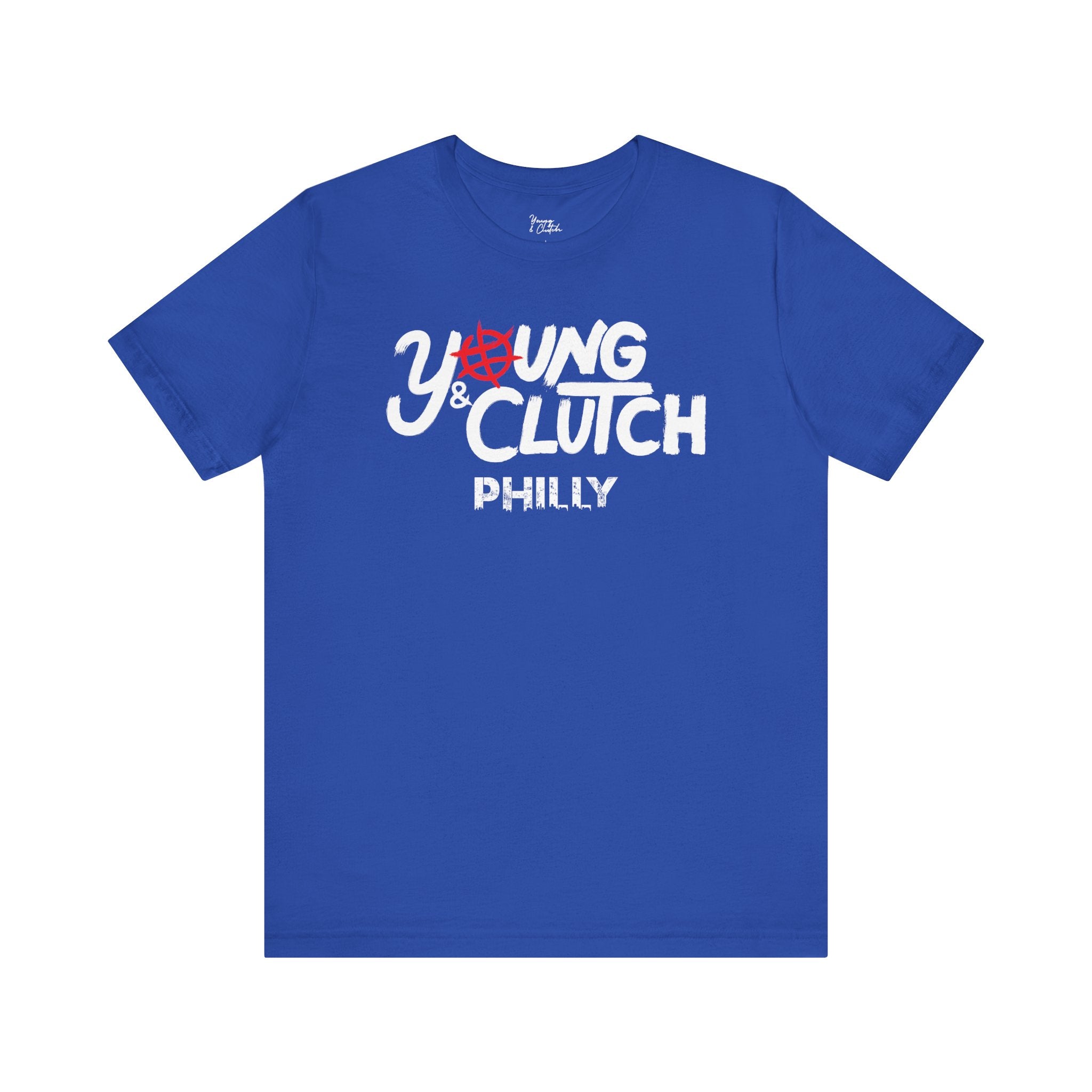 Young & Clutch Philly Basketball T-shirt (Adult size)