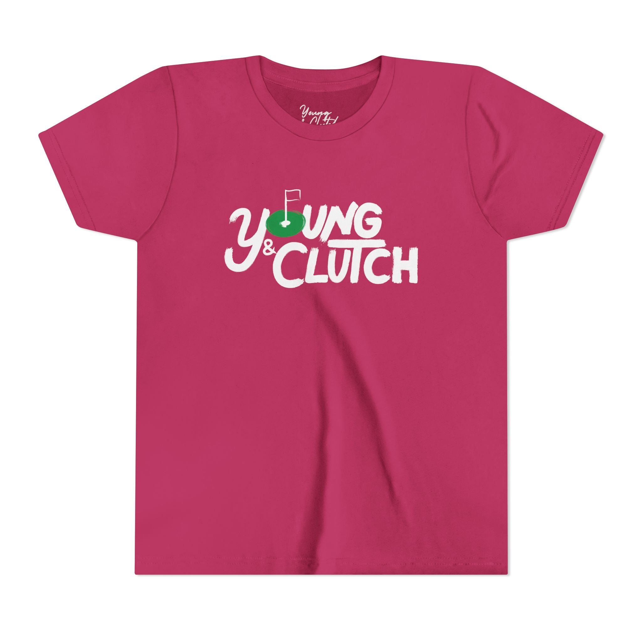 Young & Clutch Classic Golf Tee - Fun and Trendy Graphic T-Shirt for Kids