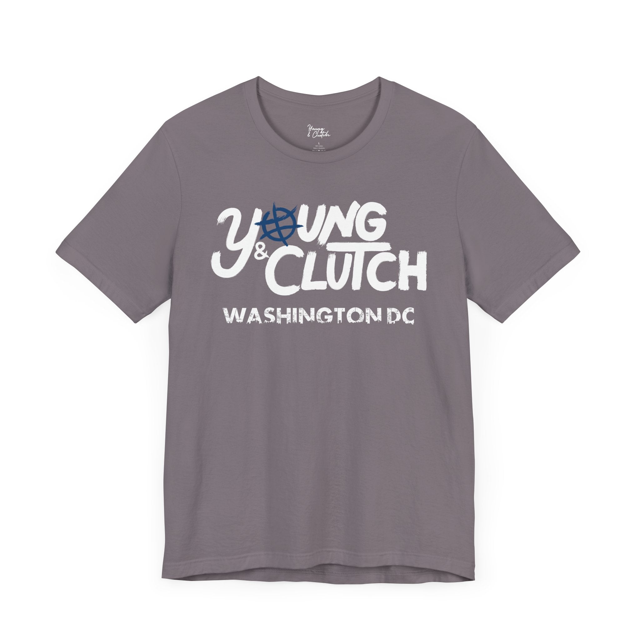 Young & Clutch Washington DC Basketball T-shirt (Adult size)