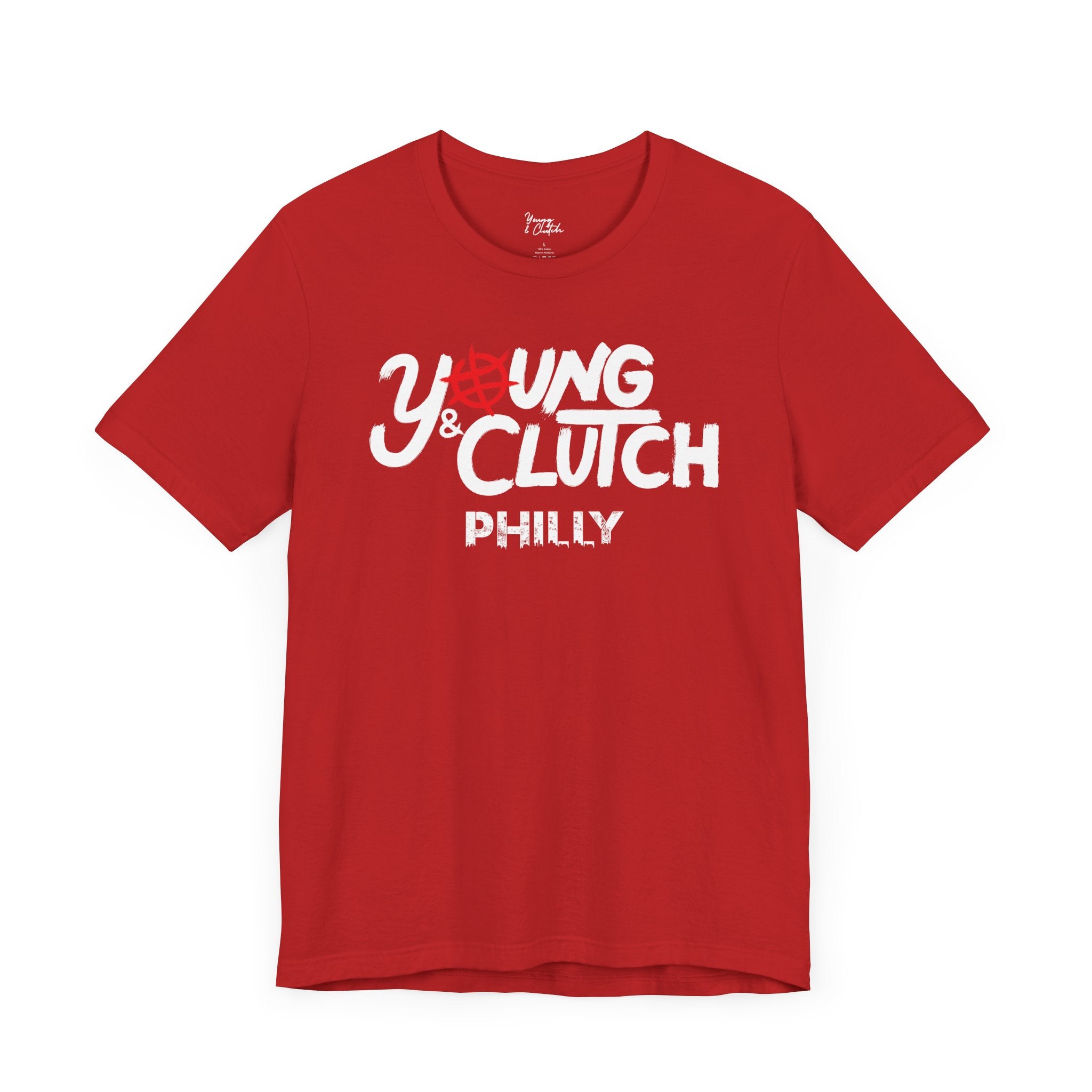Young & Clutch Philly Basketball T-shirt (Adult size)