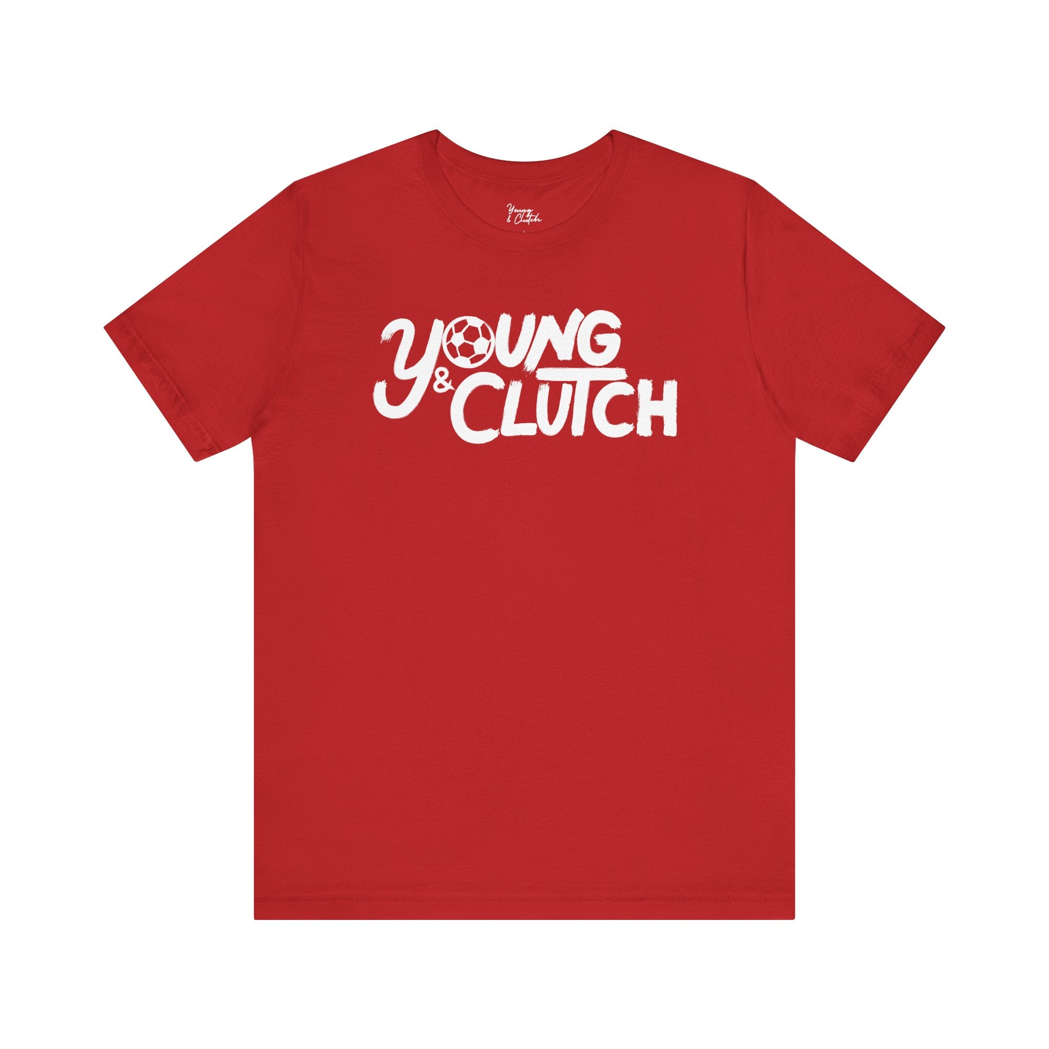 Adult Short Sleeve Young & Clutch Soccer T-shirt for youth