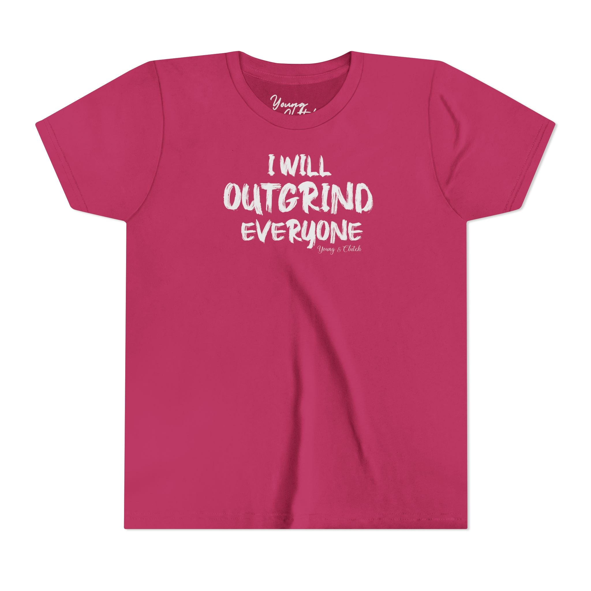 Youth Short Sleeve Tee Young & Clutch Outgrind Everyone