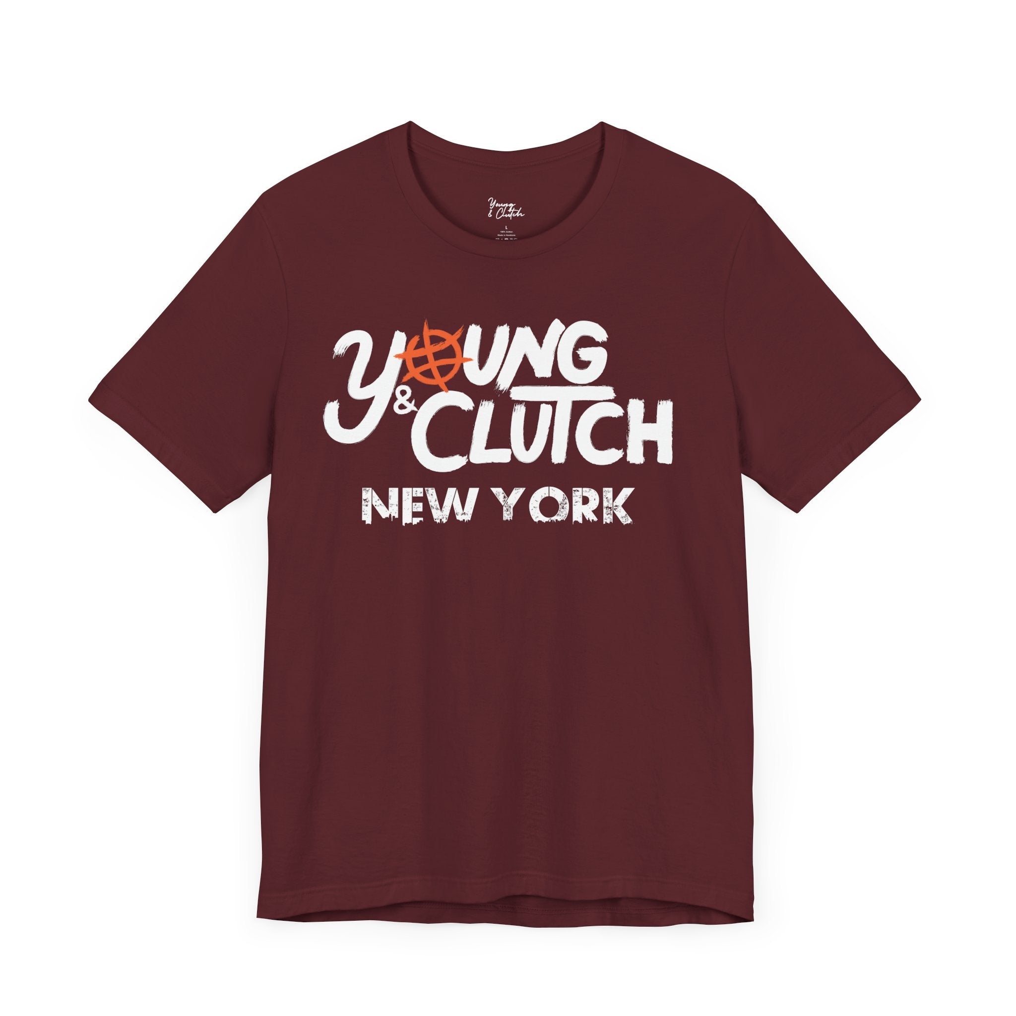 Young & Clutch New York Basketball T-shirt (Adult size)