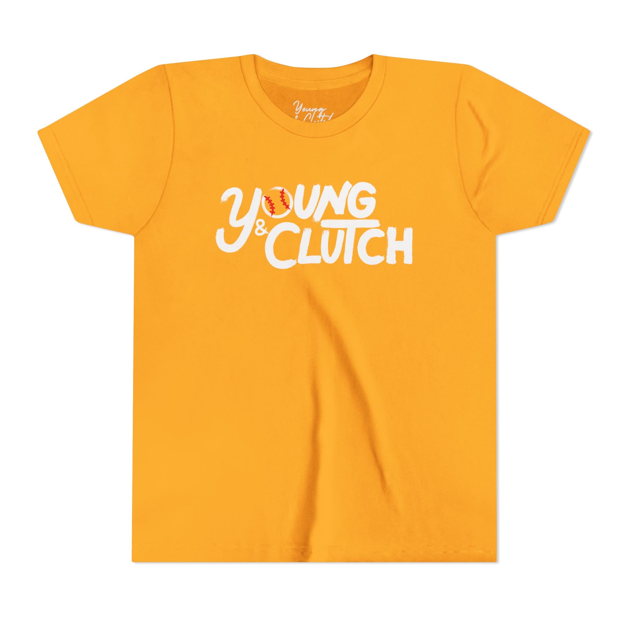 Youth Short Sleeve Young & Clutch Classic Baseball Shirt