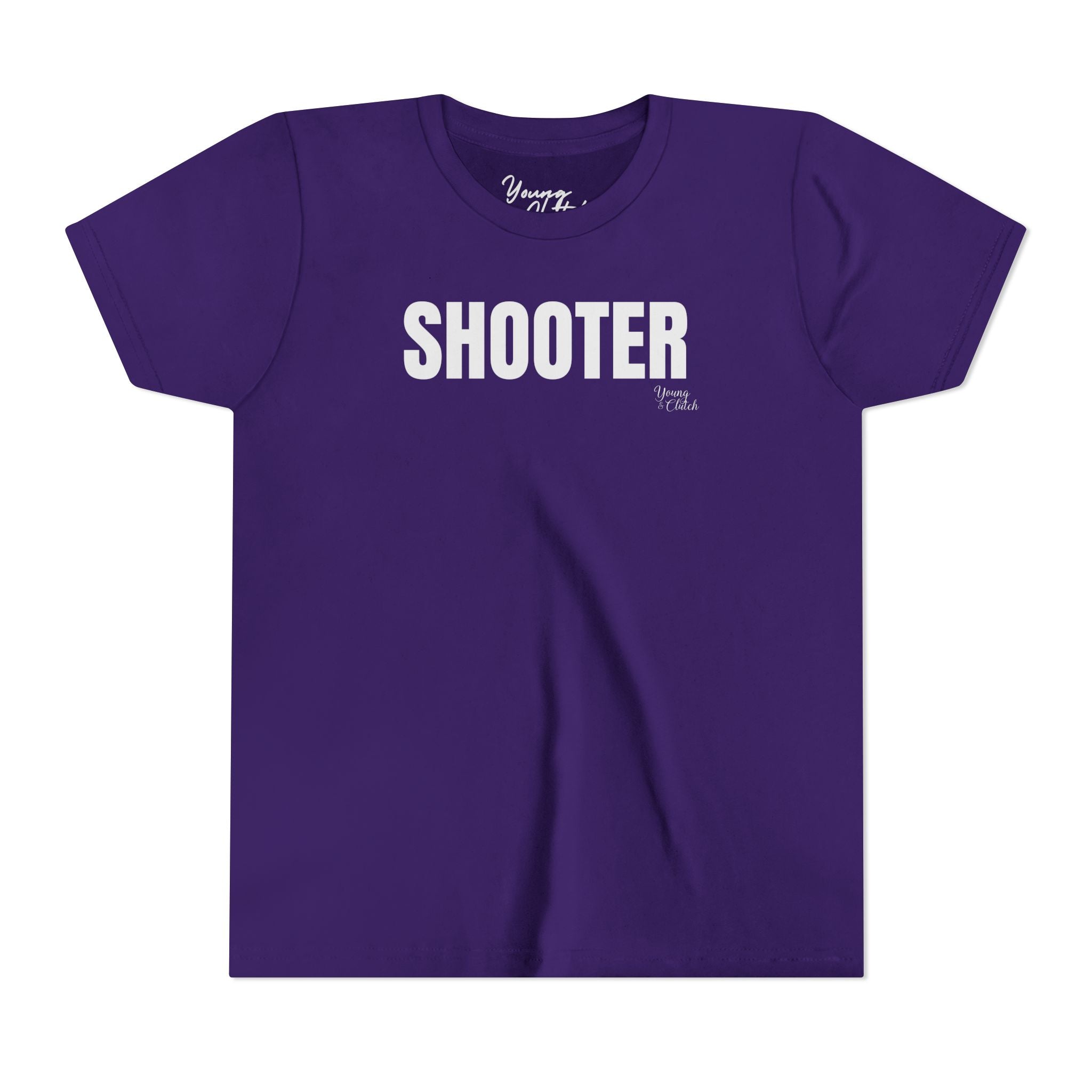 Youth Short Sleeve Tee Young & Clutch Shooter