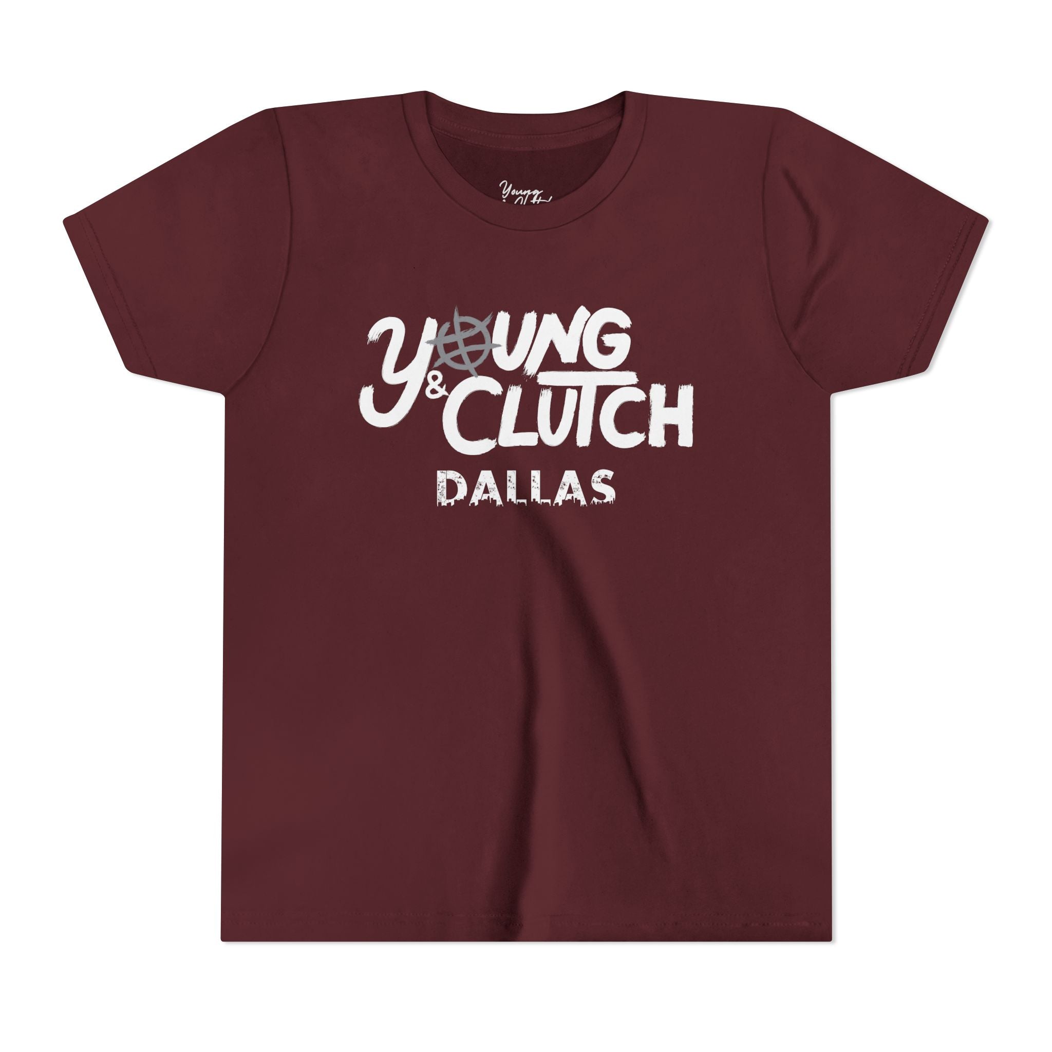 Youth Young & Clutch Dallas Basketball T-shirt