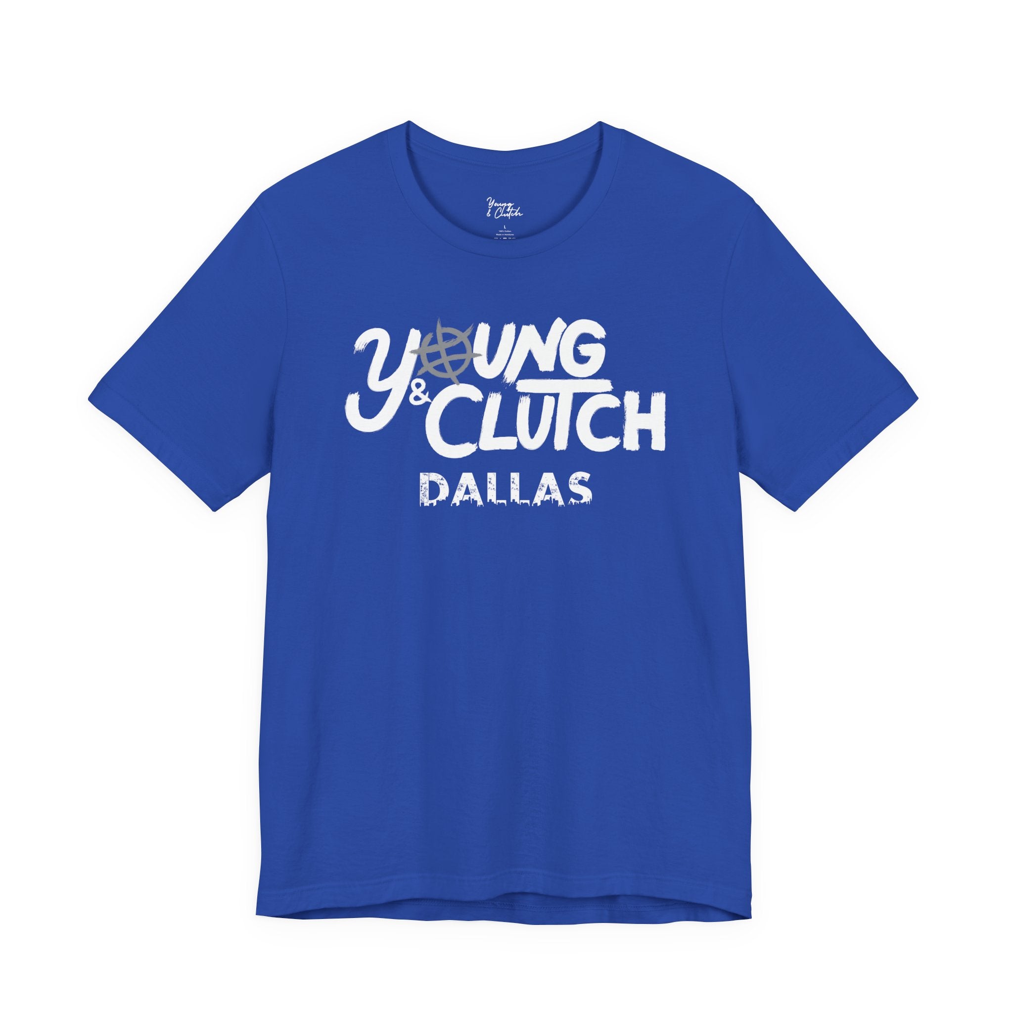 Young & Clutch Dallas Basketball T-shirt (Adult size)