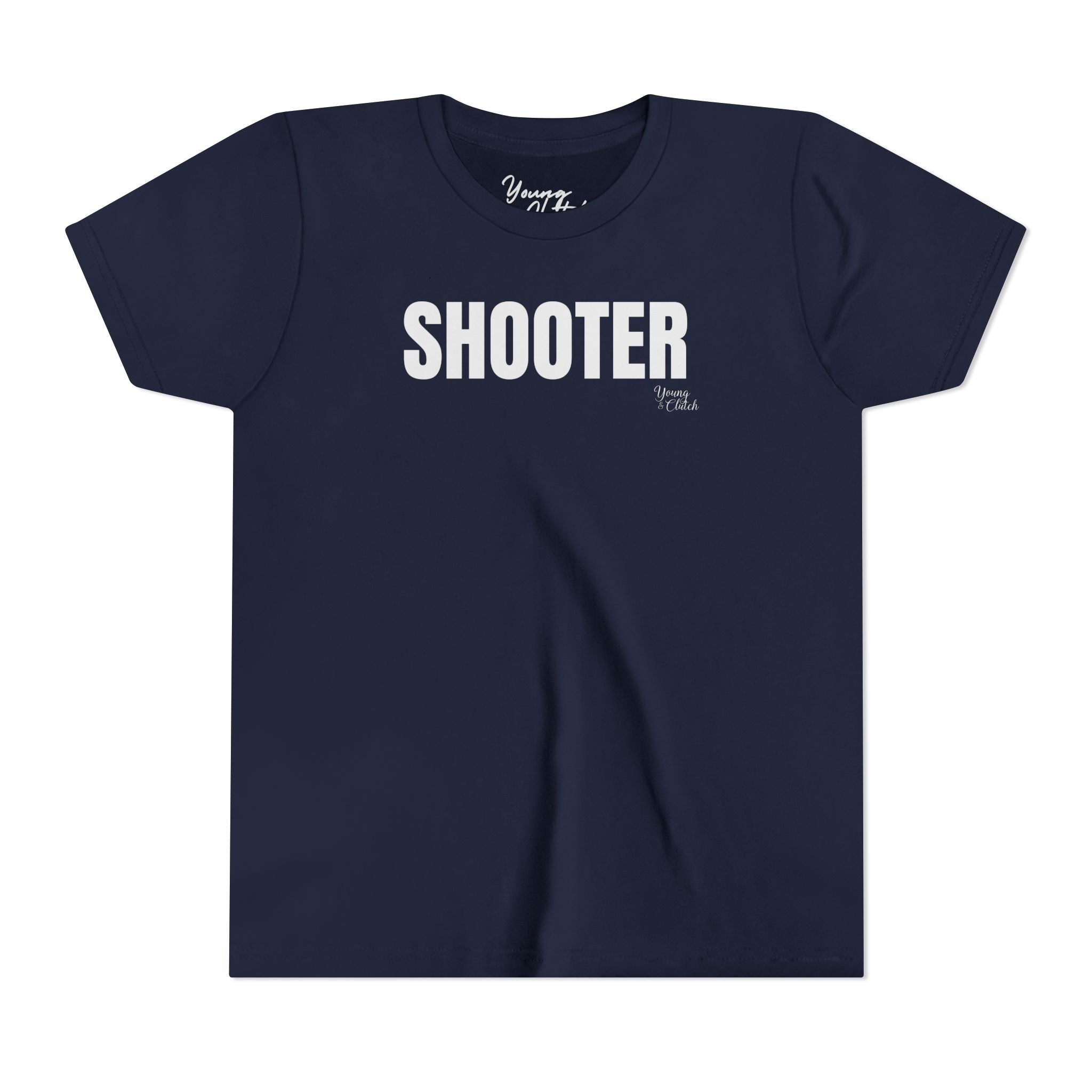 Youth Short Sleeve Tee Young & Clutch Shooter