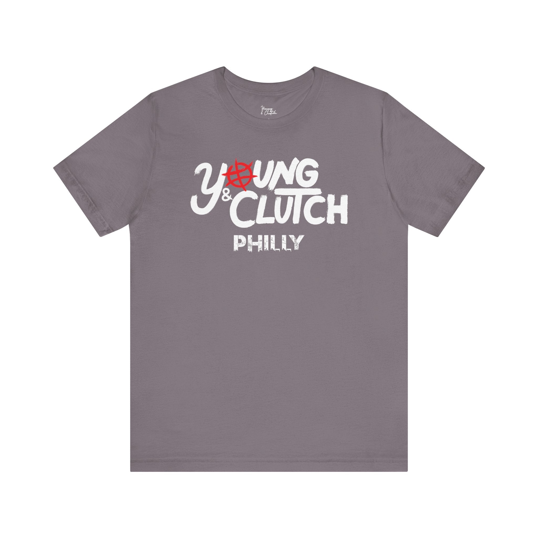 Young & Clutch Philly Basketball T-shirt (Adult size)