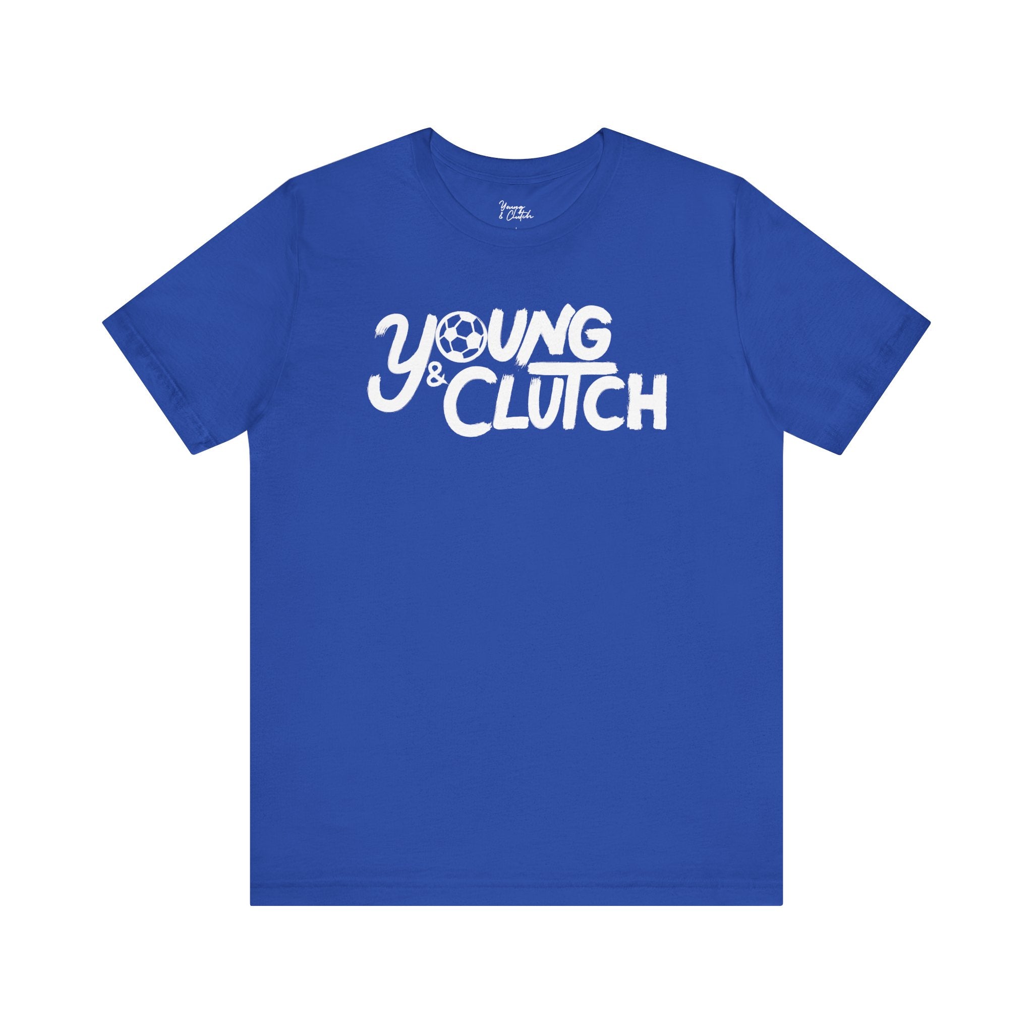 Adult Short Sleeve Young & Clutch Soccer T-shirt for youth