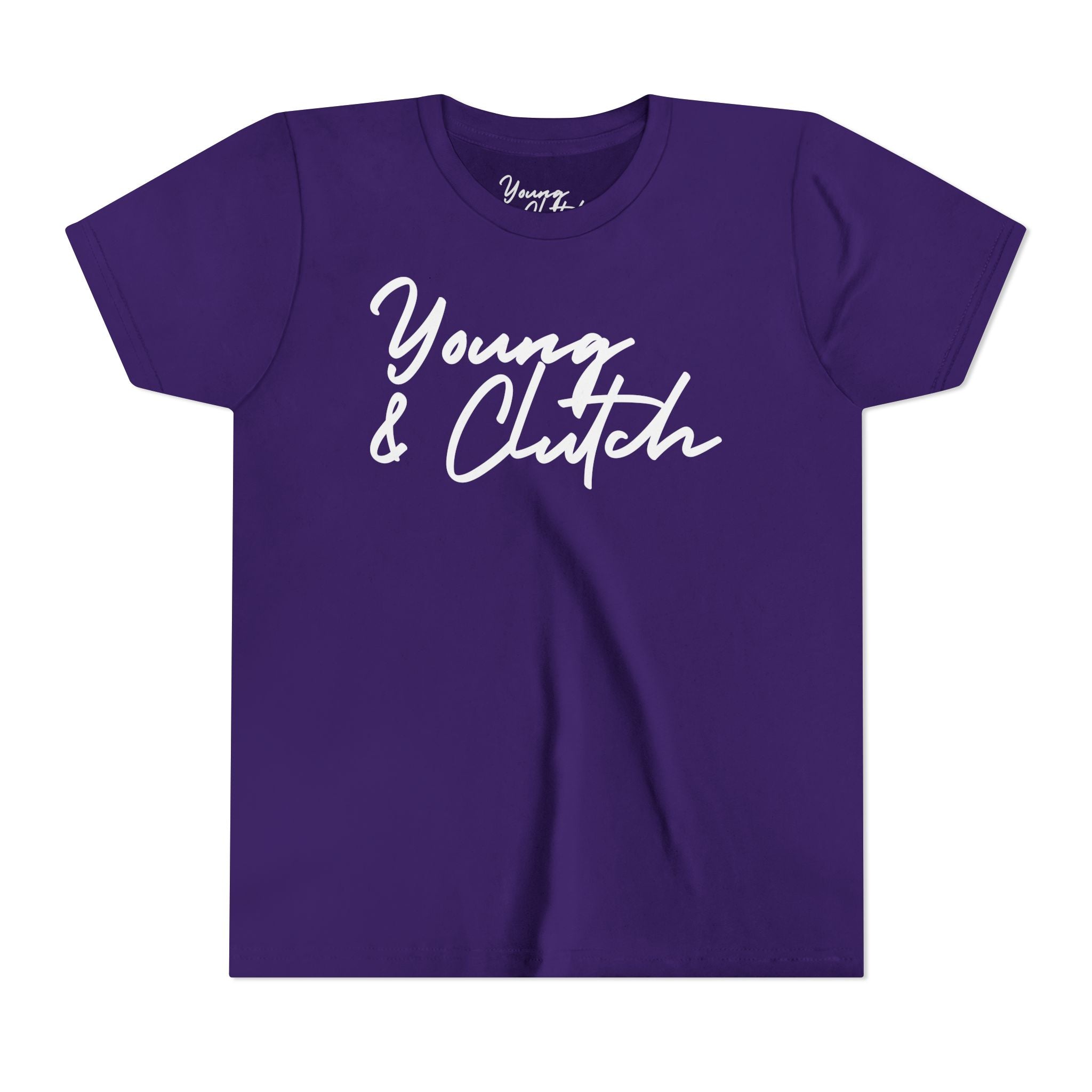 Youth Short Sleeve Tee Young & Clutch Signature