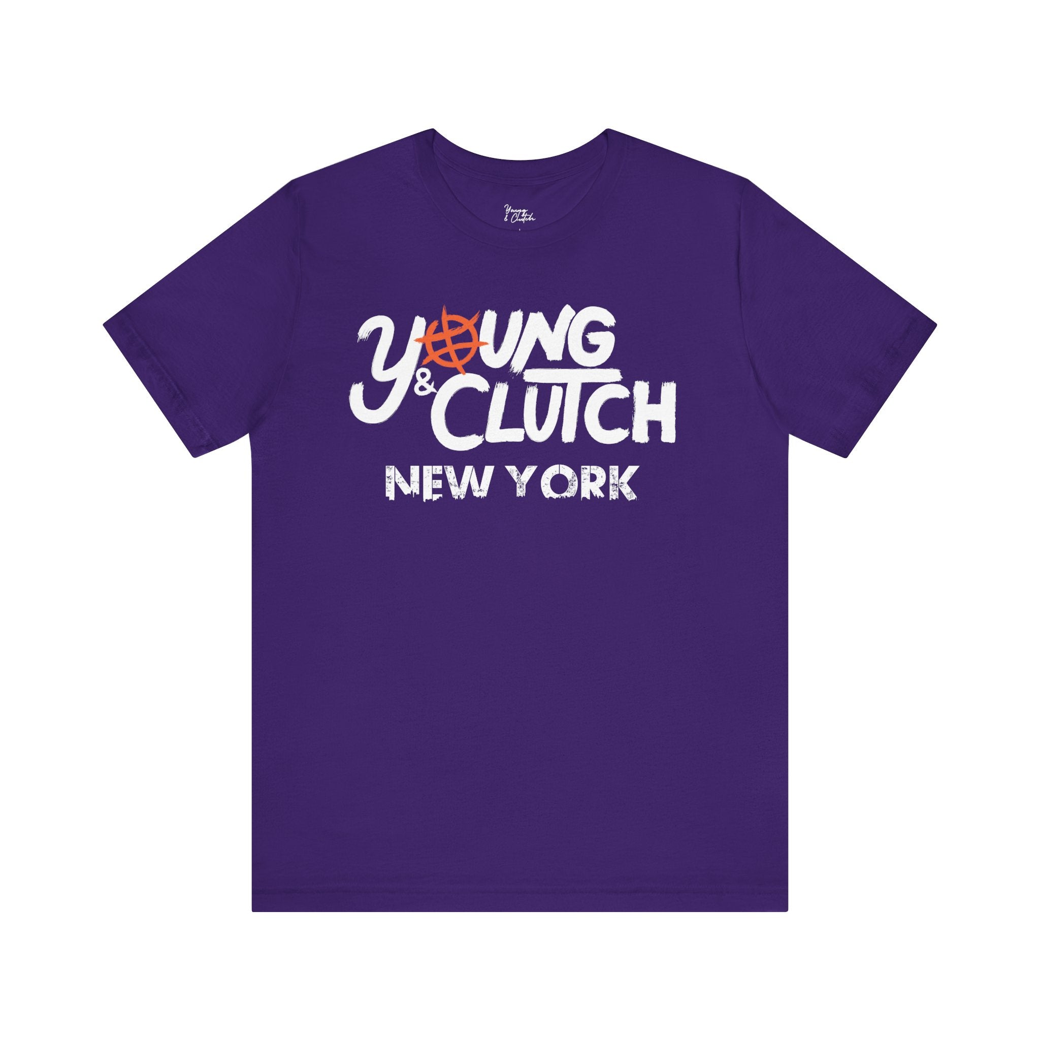 Young & Clutch New York Basketball T-shirt (Adult size)