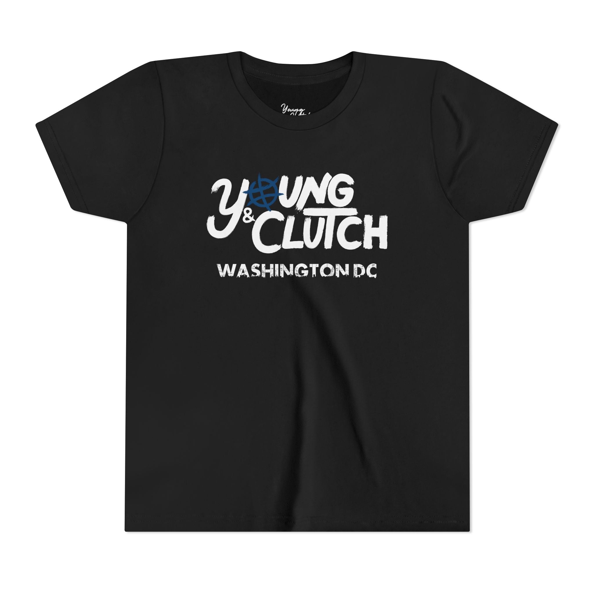 Youth Young & Clutch Washington DC Basketball T-shirt