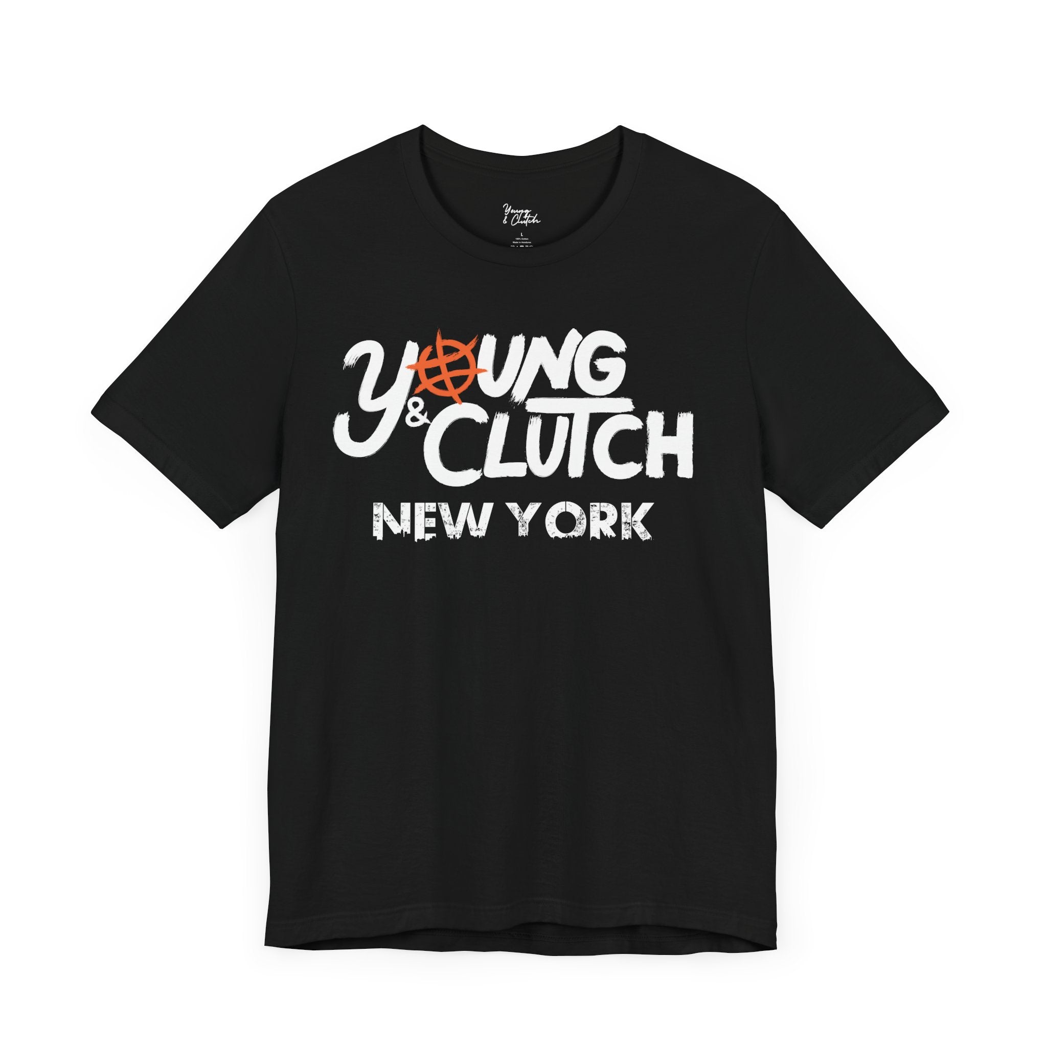 Young & Clutch New York Basketball T-shirt (Adult size)