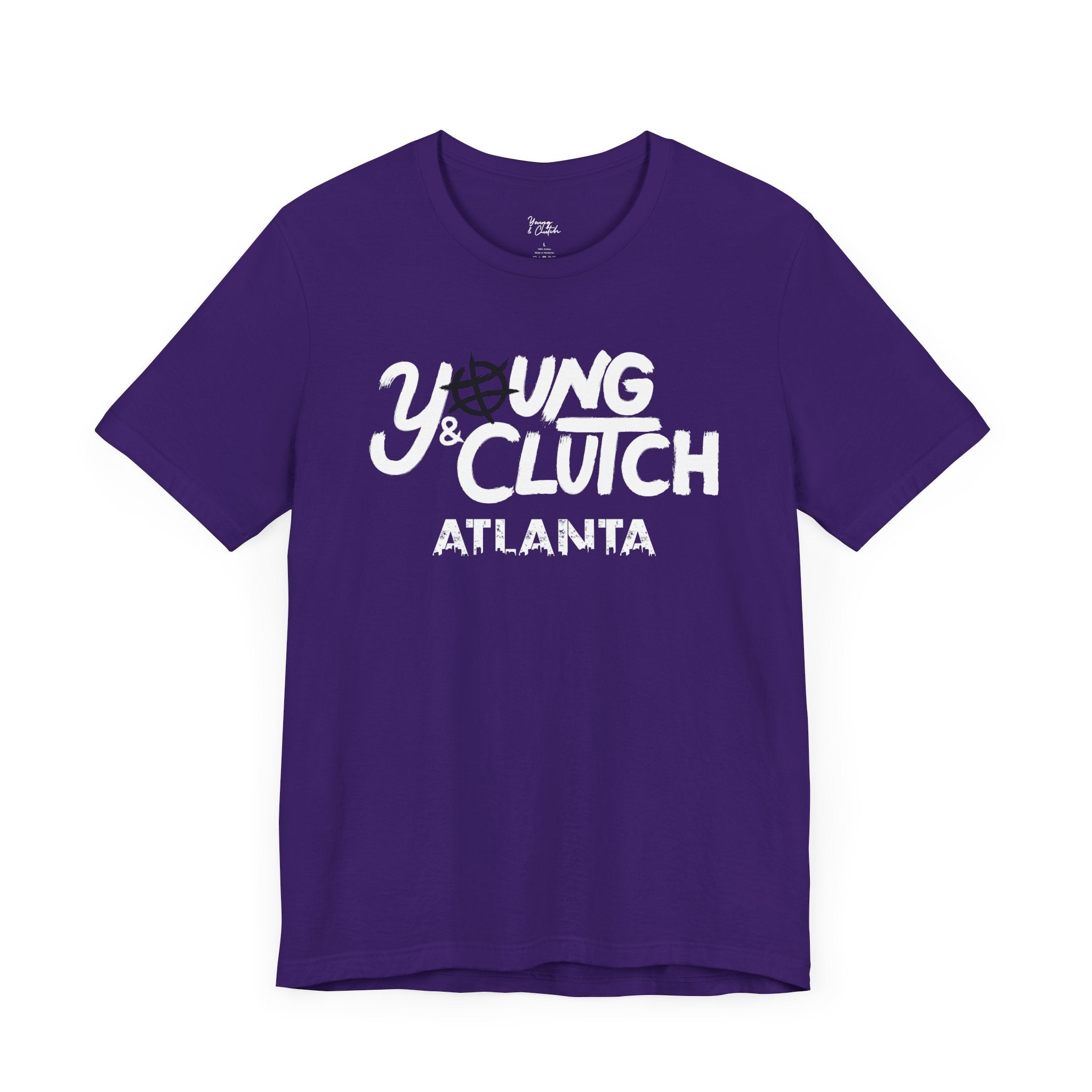 Young & Clutch Atlanta Basketball T-shirt (Adult size)
