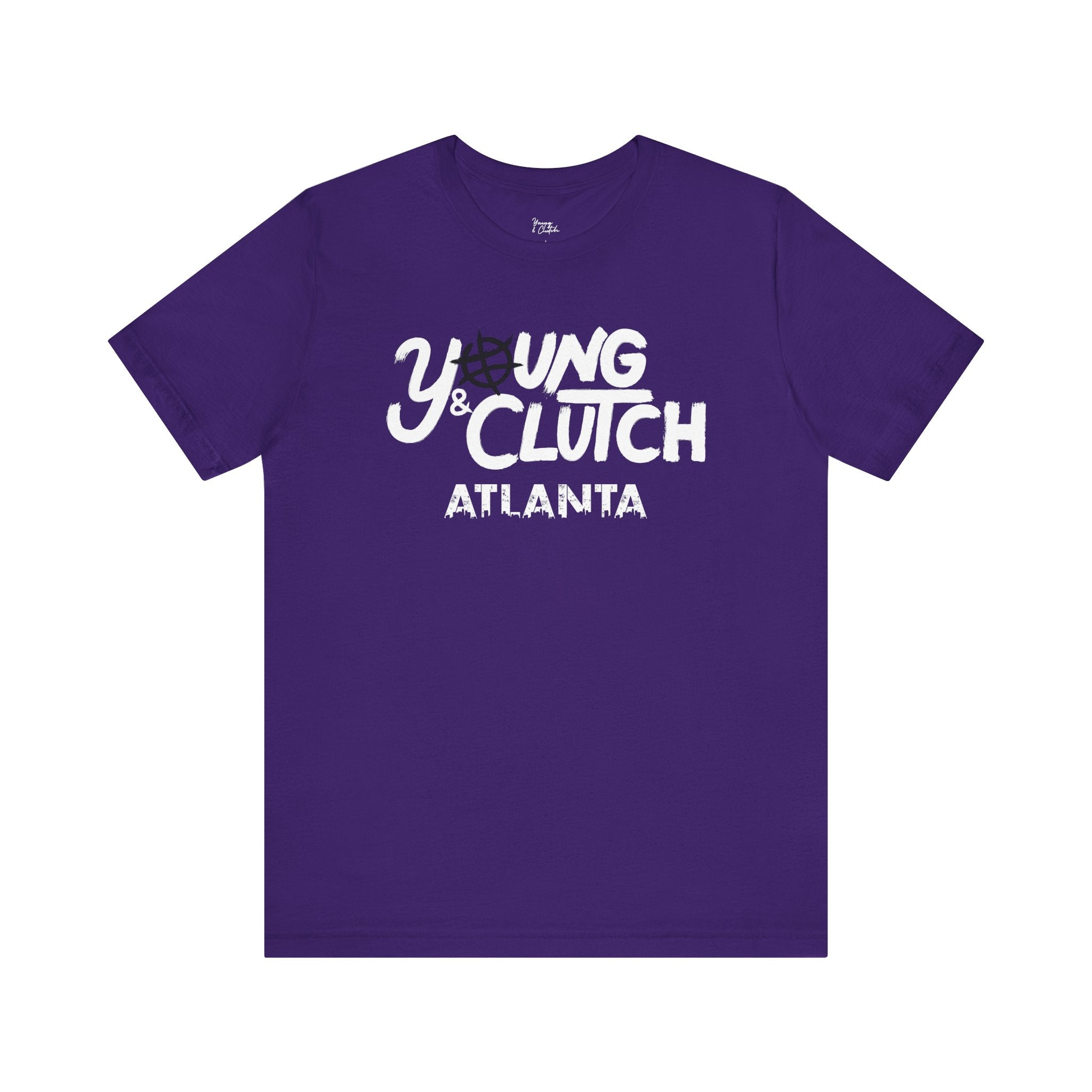 Young & Clutch Atlanta Basketball T-shirt (Adult size)