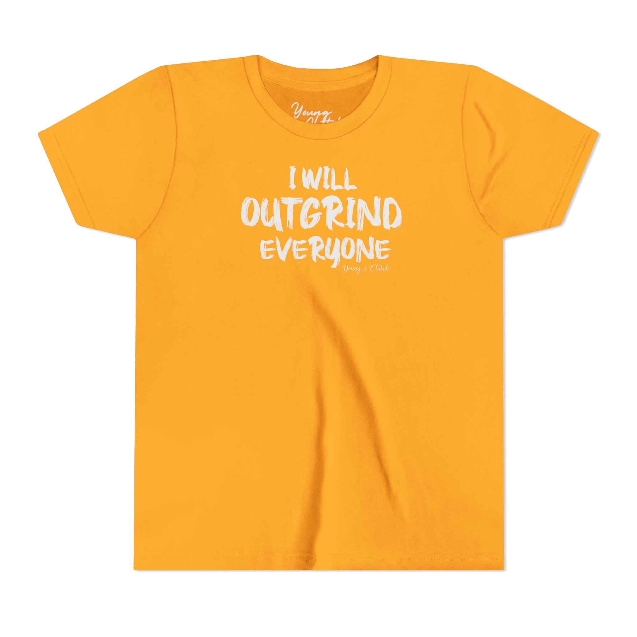Youth Short Sleeve Tee Young & Clutch Outgrind Everyone