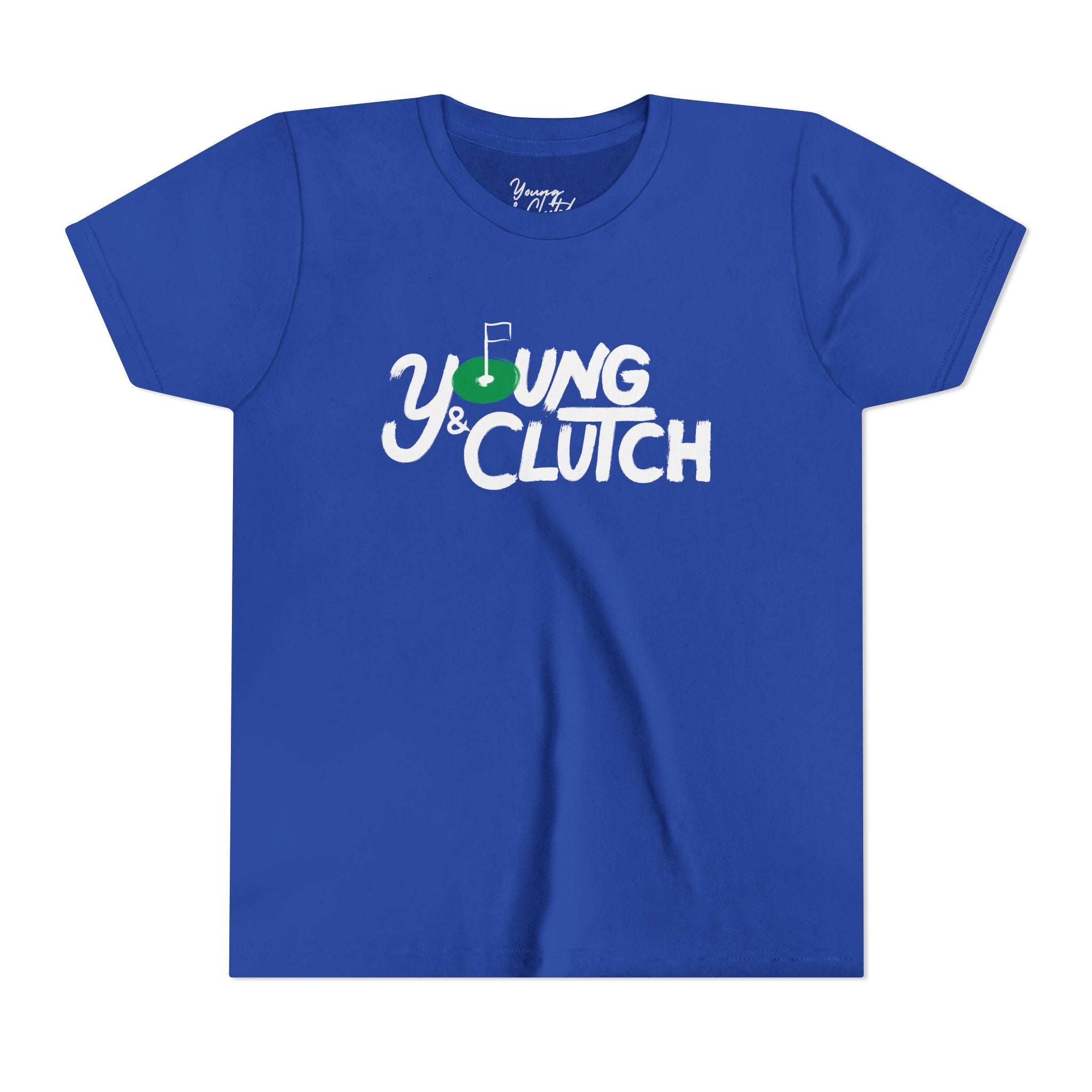 Young & Clutch Classic Golf Tee - Fun and Trendy Graphic T-Shirt for Kids