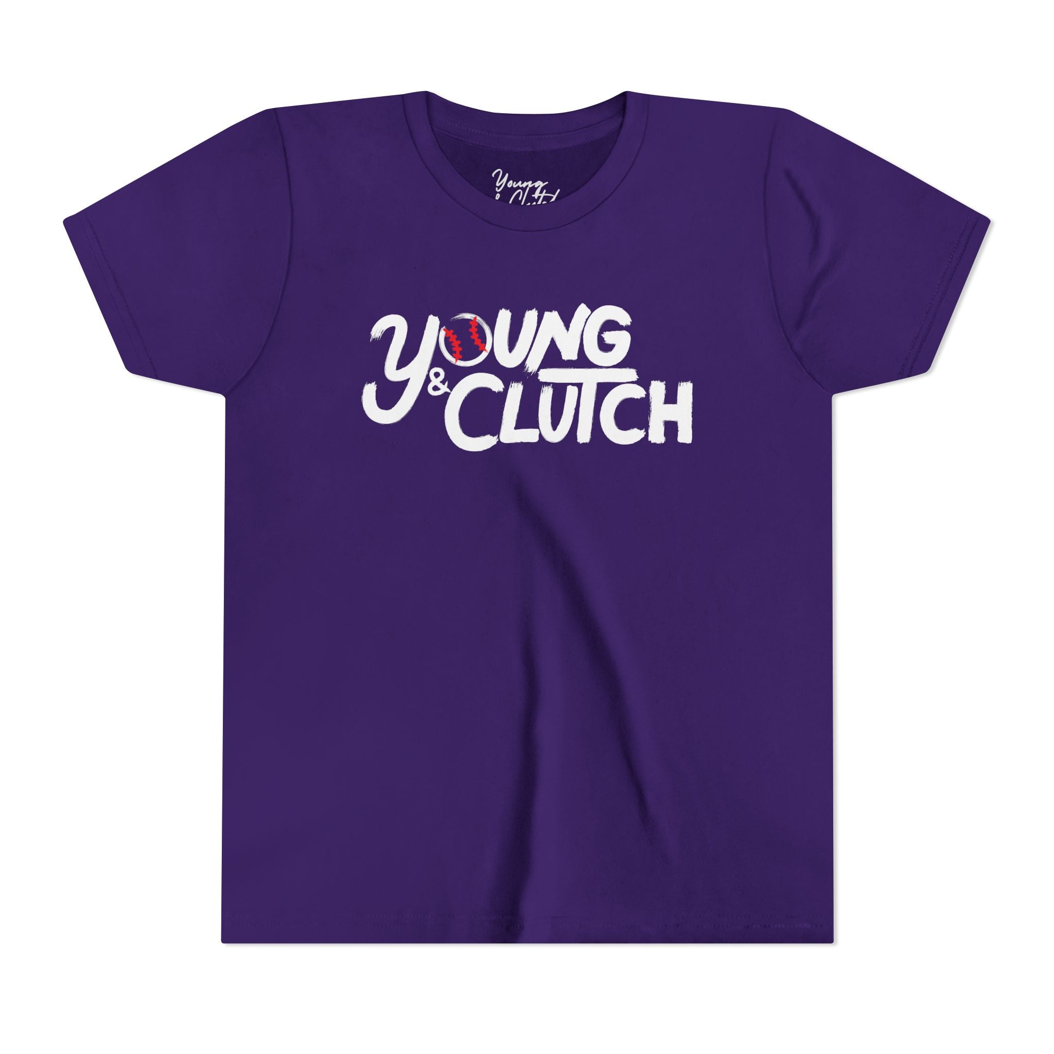 Youth Short Sleeve Young & Clutch Classic Baseball Shirt