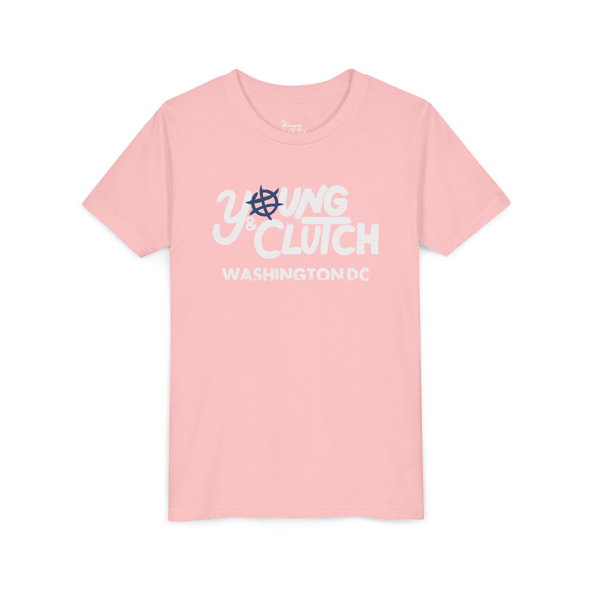 Youth Young & Clutch Washington DC Basketball T-shirt