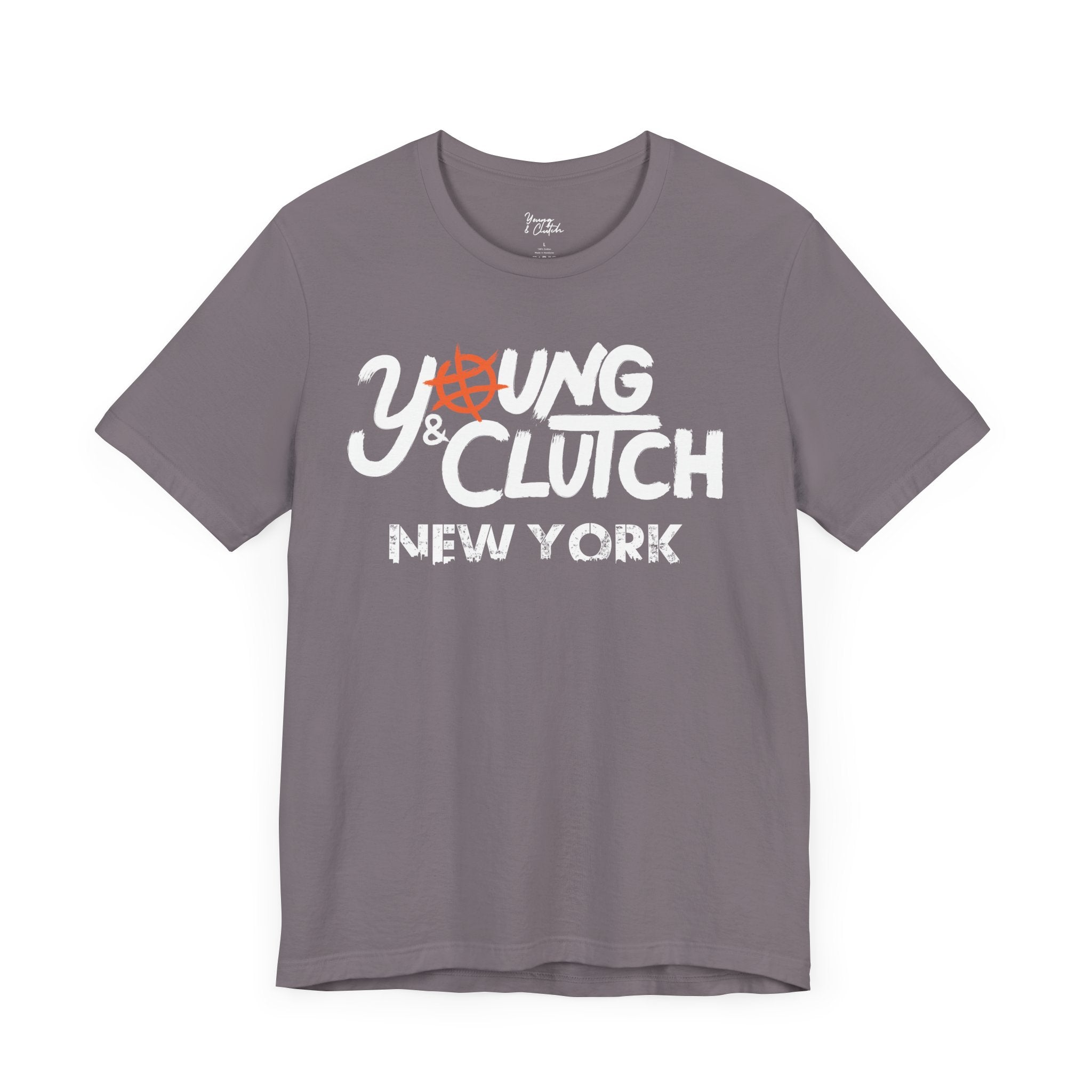Young & Clutch New York Basketball T-shirt (Adult size)