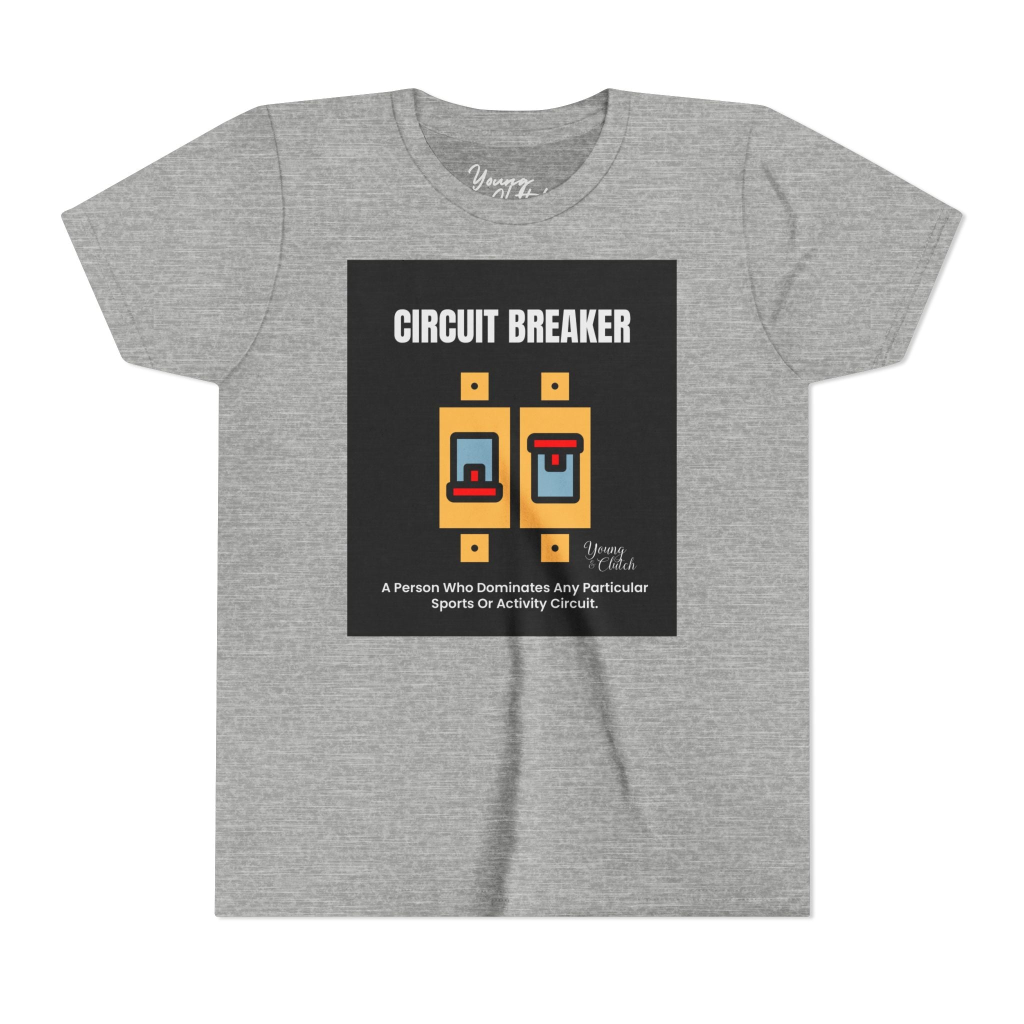 Youth Short Sleeve Tee Young & Clutch Circuit Breaker 2