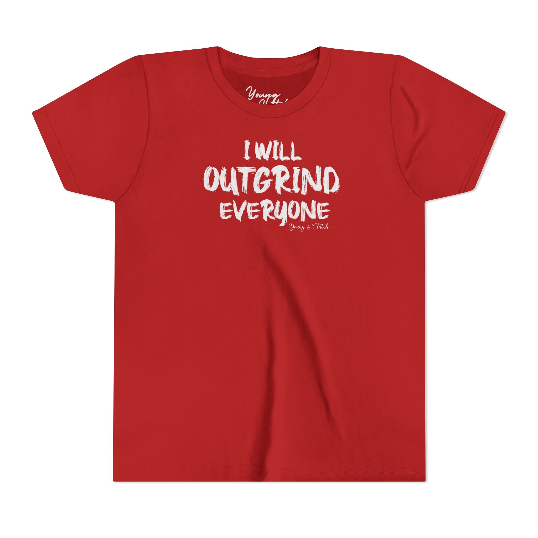 Youth Short Sleeve Tee Young & Clutch Outgrind Everyone