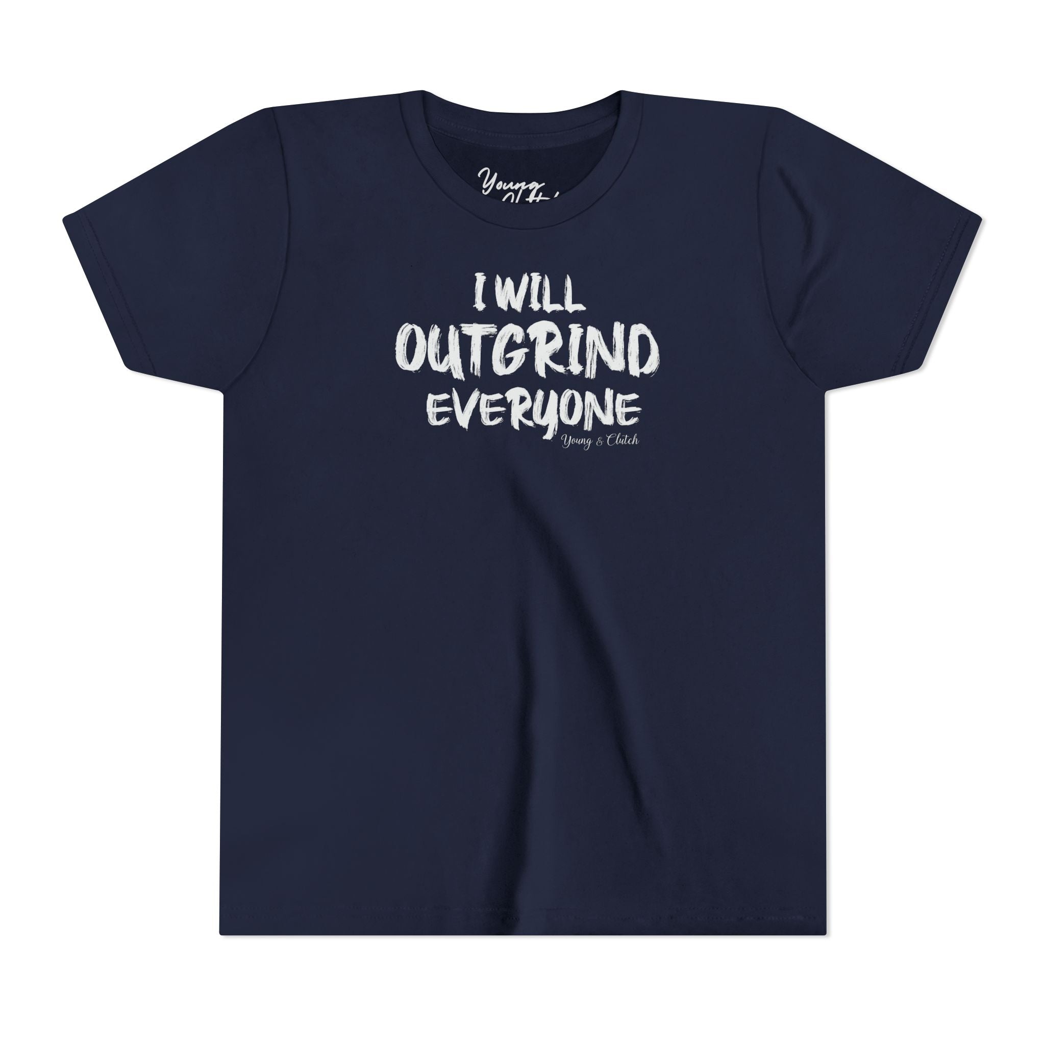 Youth Short Sleeve Tee Young & Clutch Outgrind Everyone