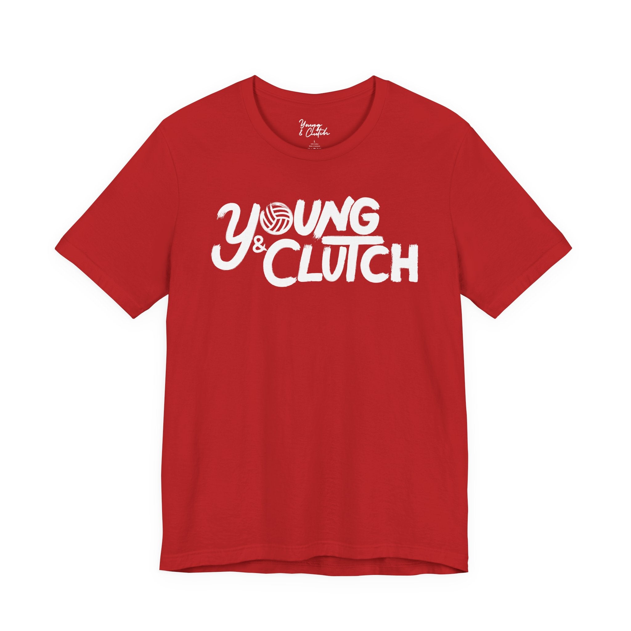 Adult Young & Clutch Volleyball T-shirt for youth