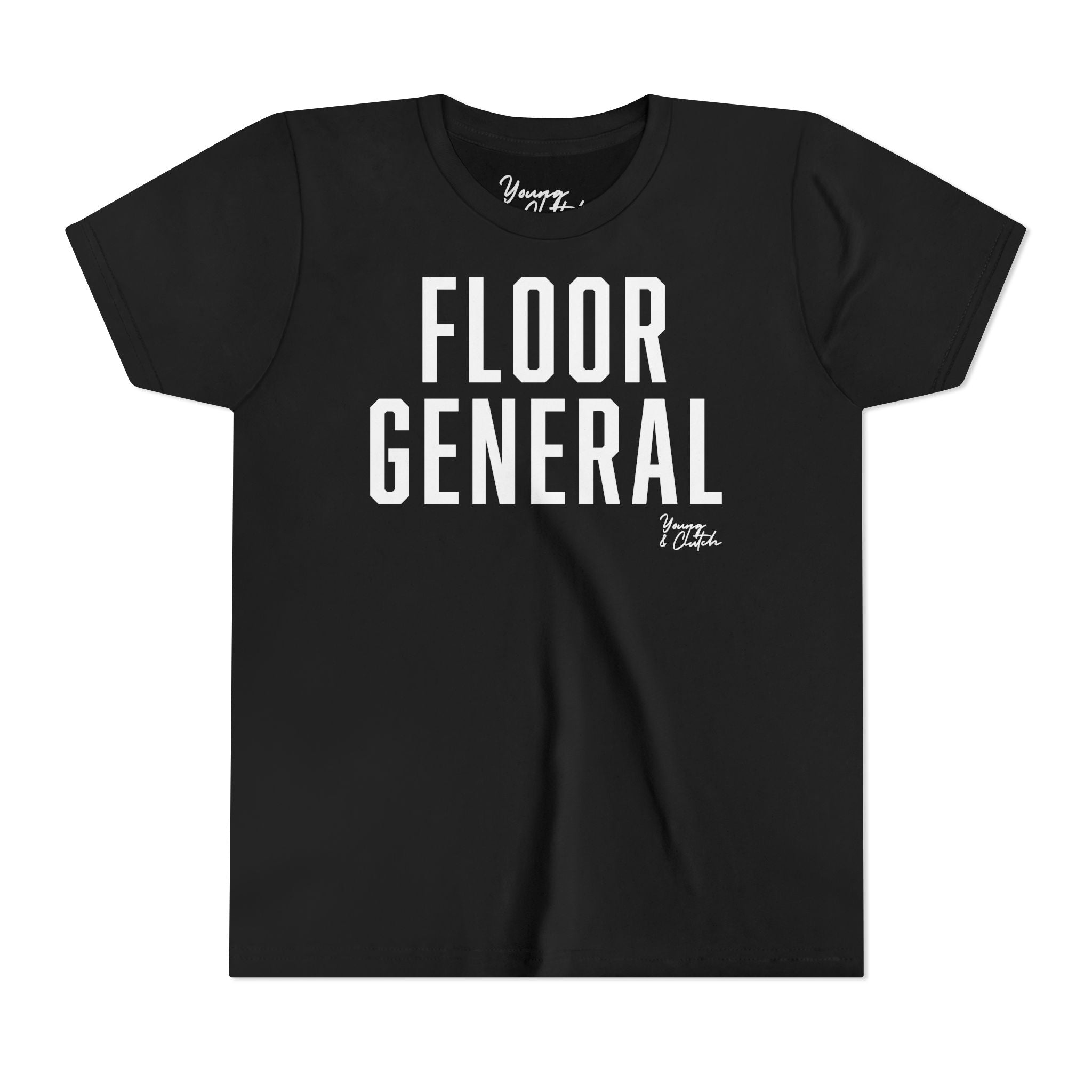 Youth Short Sleeve Tee Young & Clutch Floor General