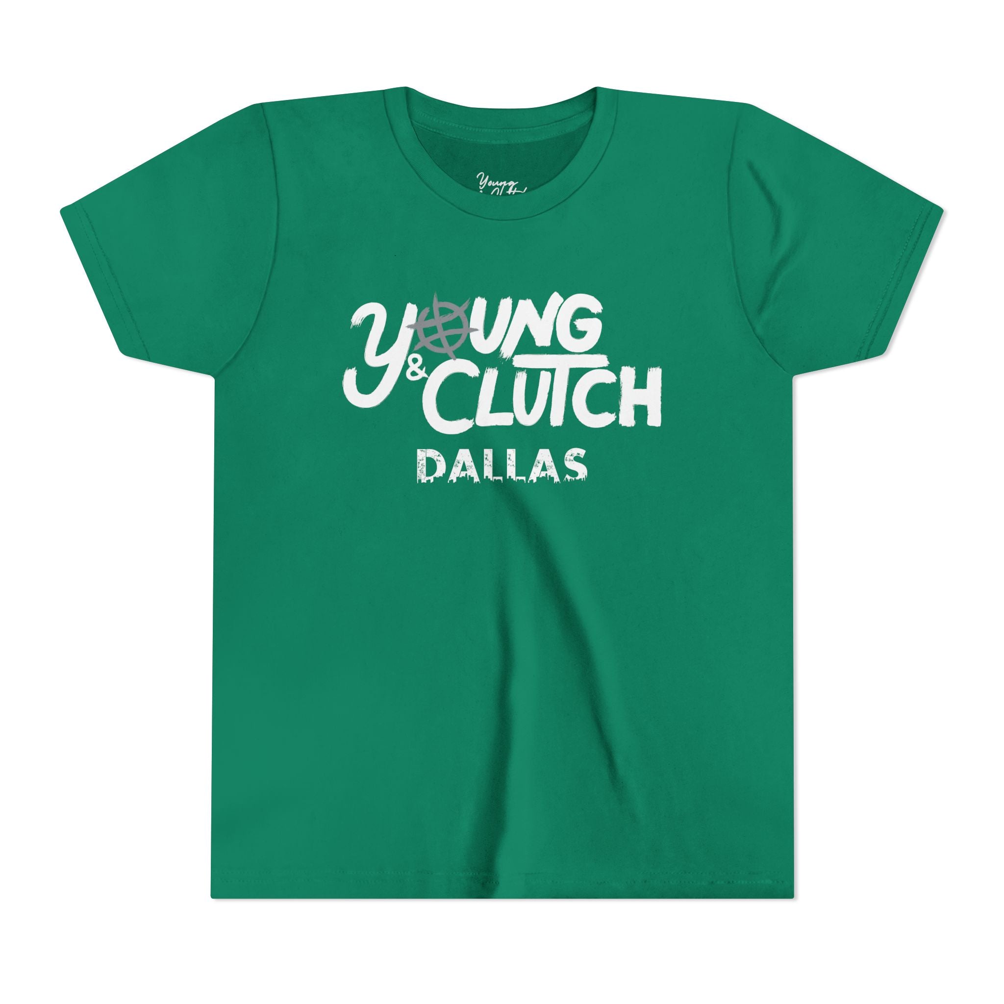 Youth Young & Clutch Dallas Basketball T-shirt
