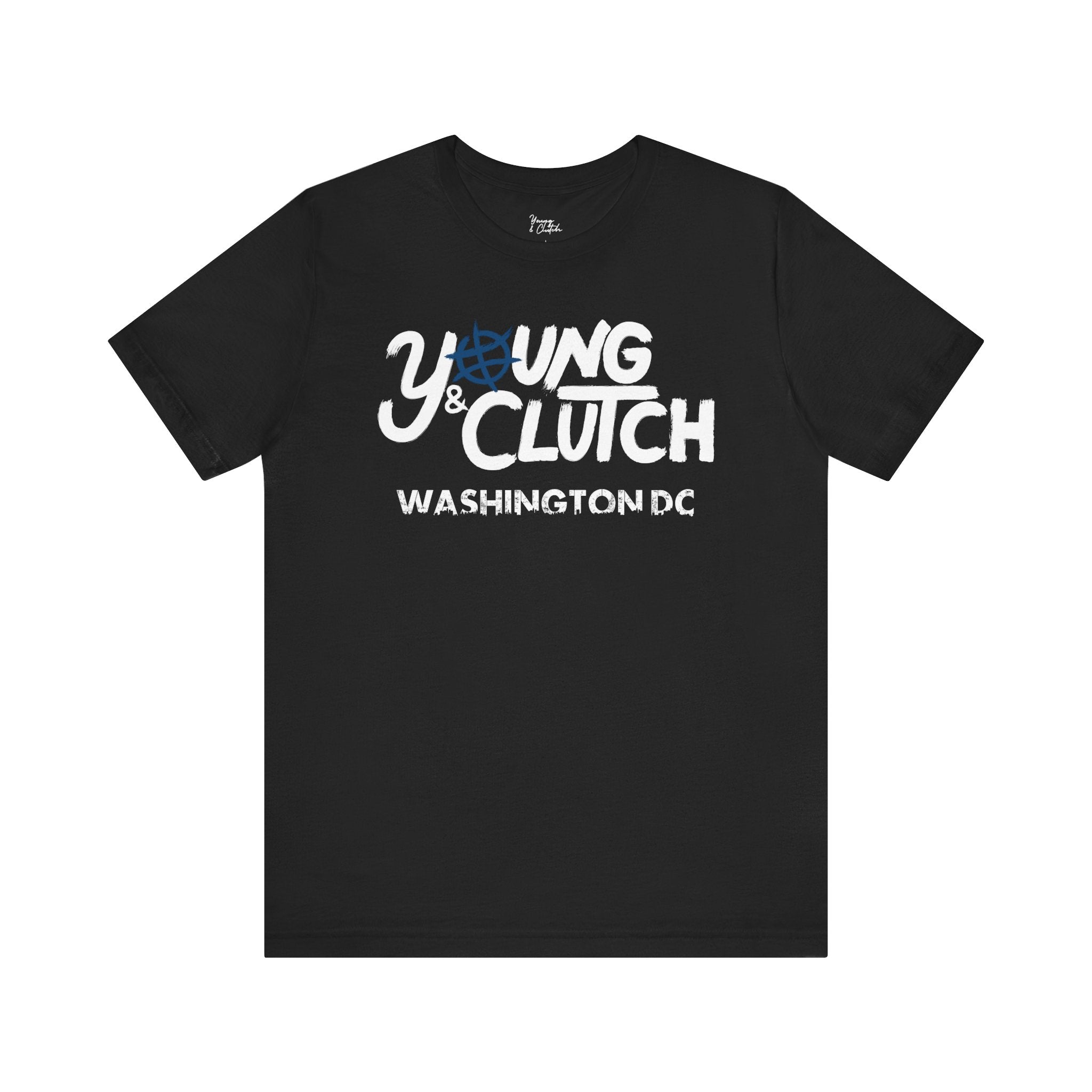 Young & Clutch Washington DC  Basketball T-shirt (Adult size)