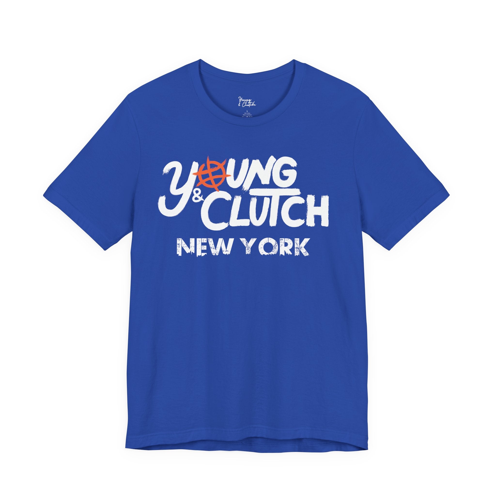 Young & Clutch New York Basketball T-shirt (Adult size)
