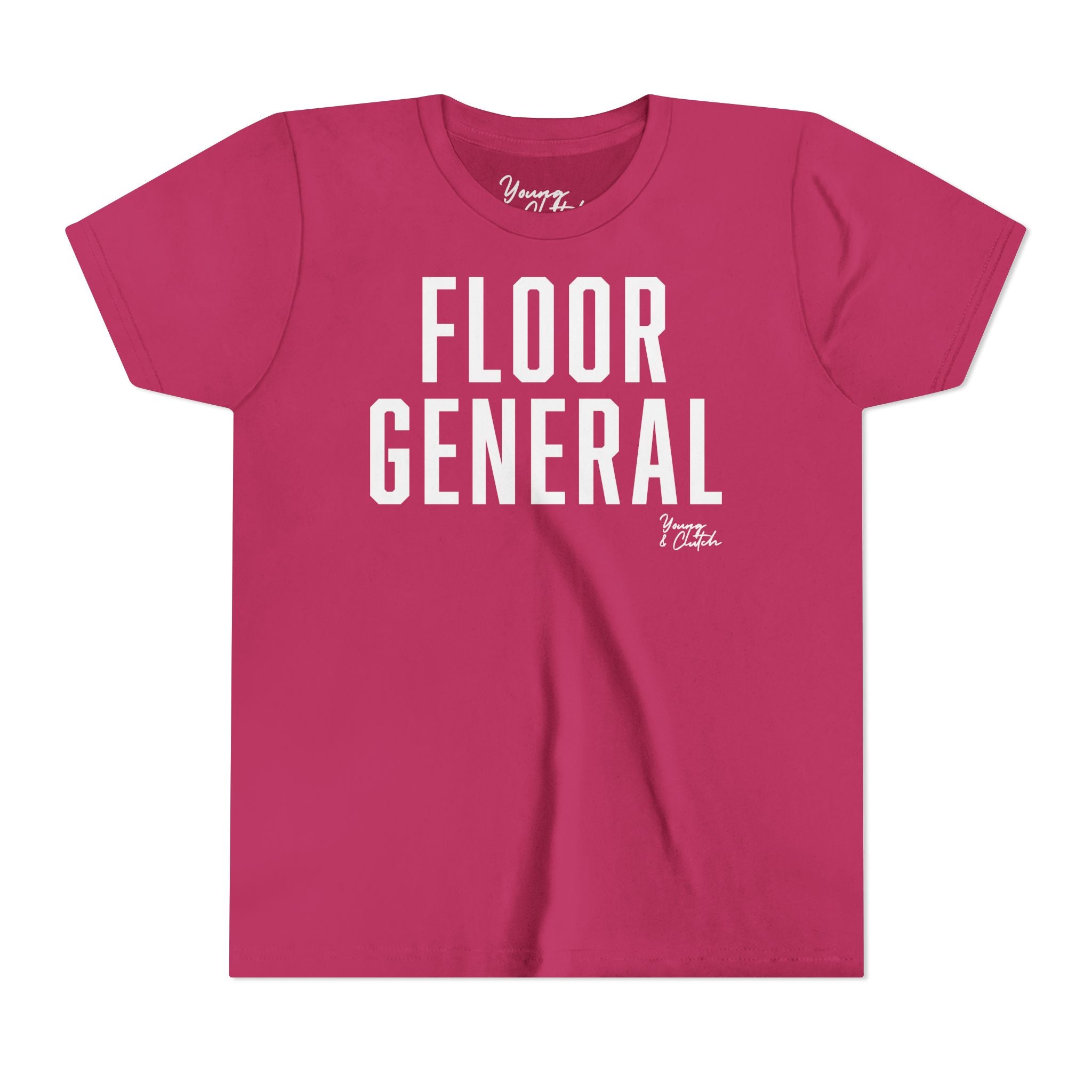 Youth Short Sleeve Tee Young & Clutch Floor General