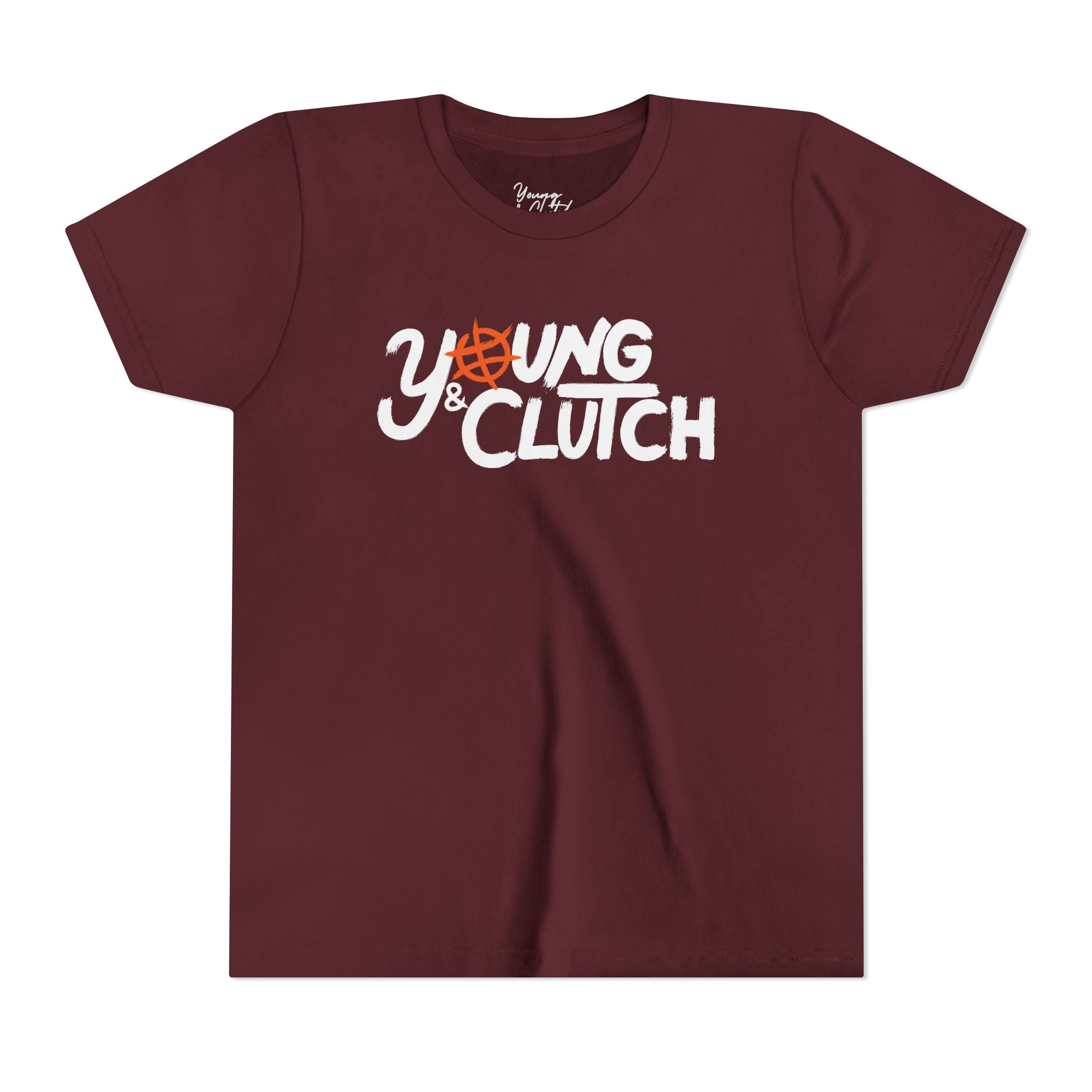 Youth Short Sleeve Young & Clutch Classic Basketball T-shirt