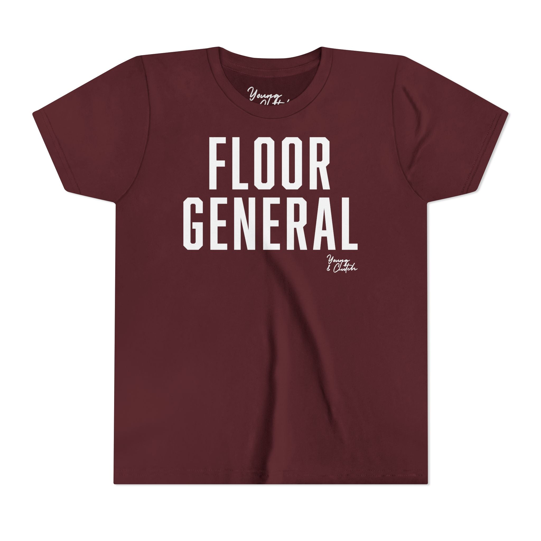Youth Short Sleeve Tee Young & Clutch Floor General
