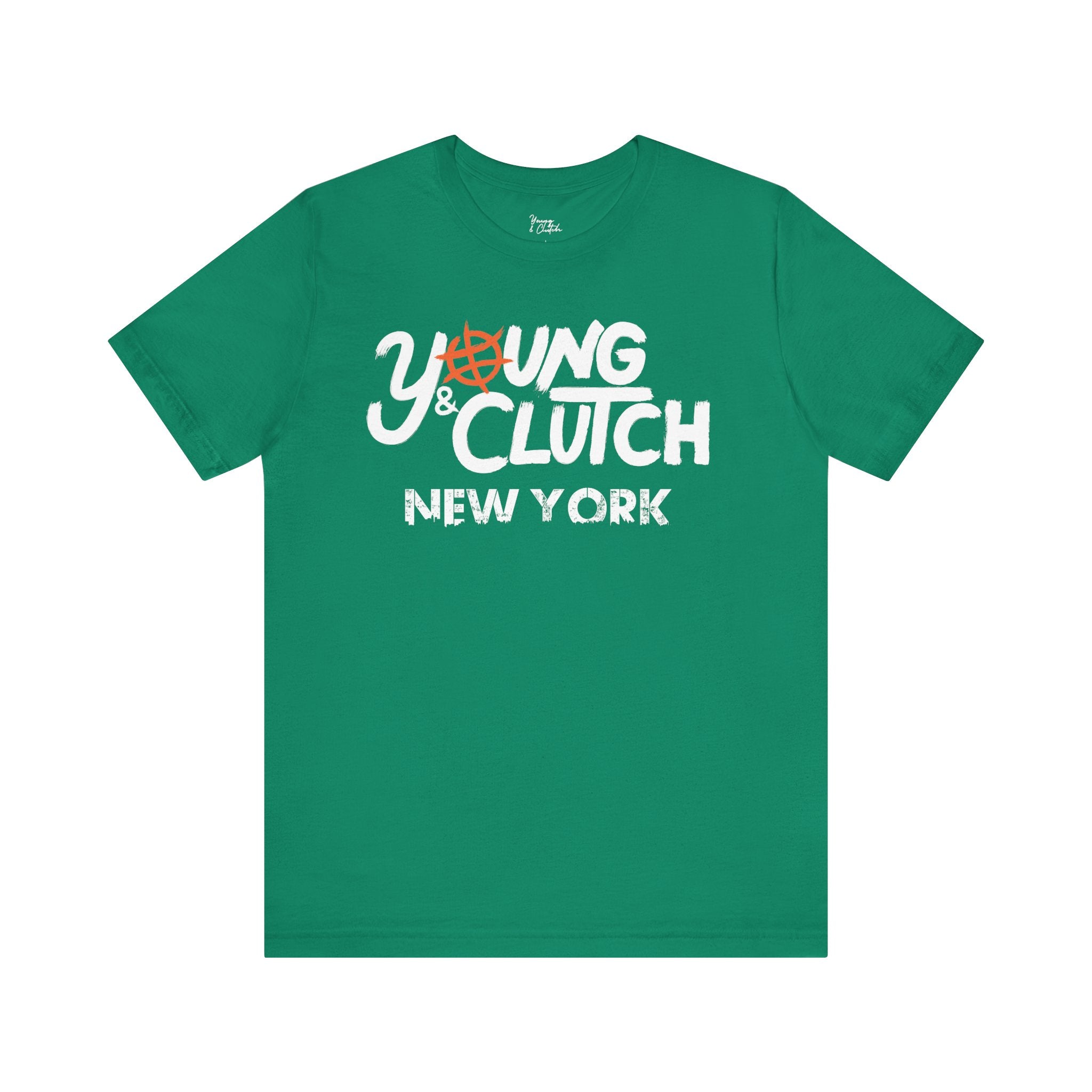 Young & Clutch New York Basketball T-shirt (Adult size)