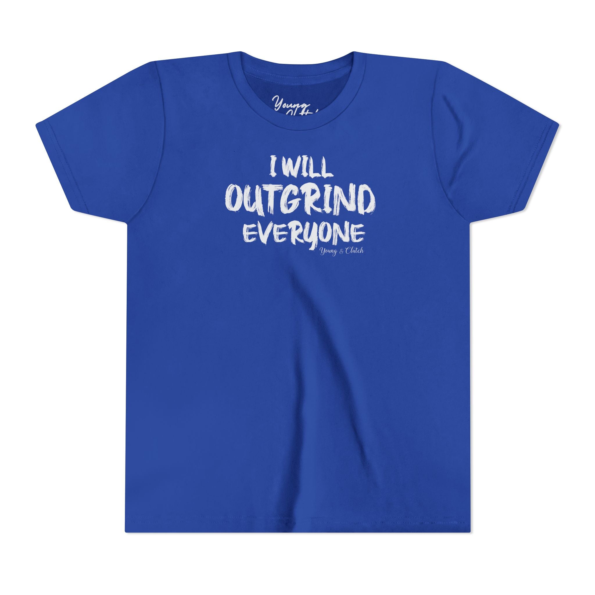 Youth Short Sleeve Tee Young & Clutch Outgrind Everyone