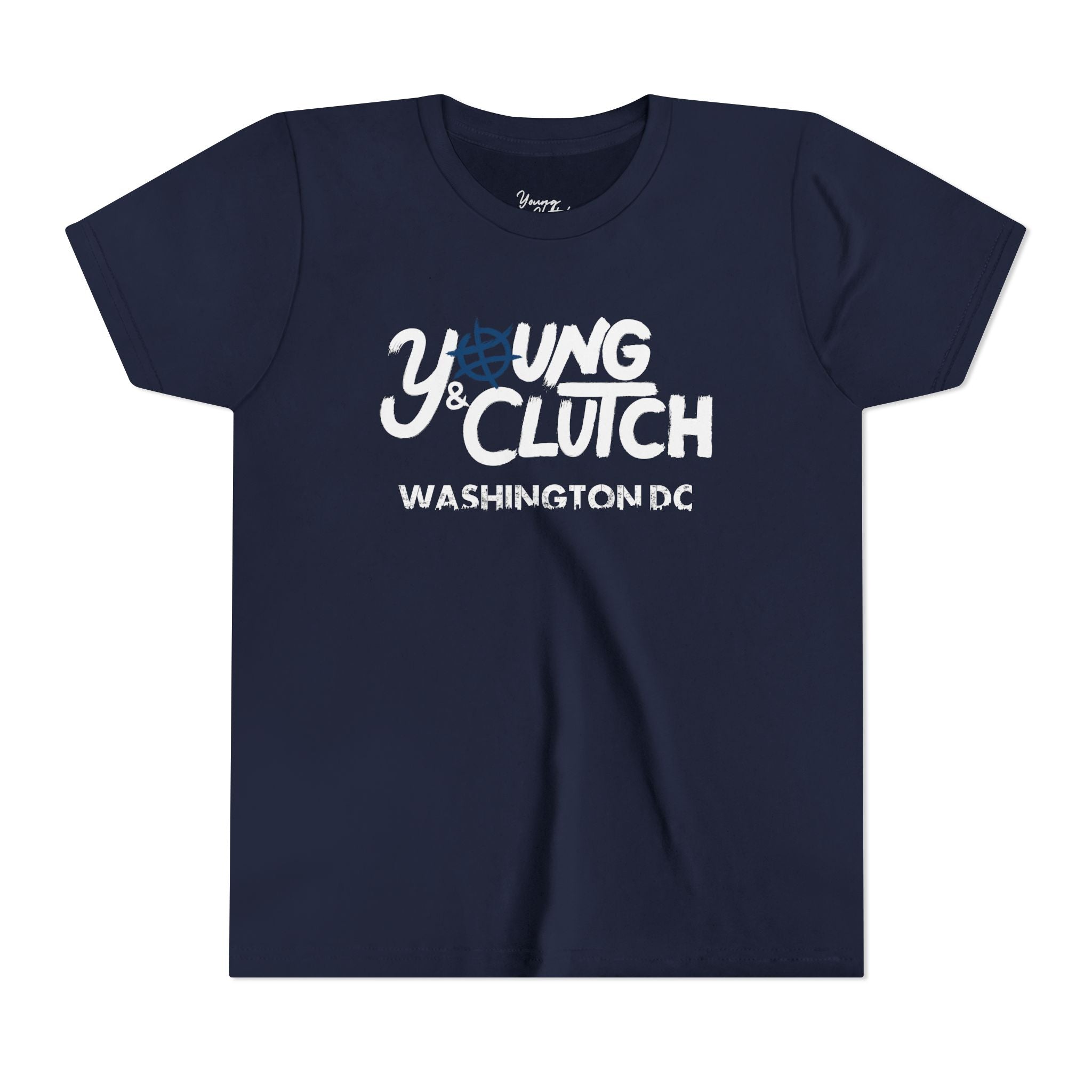 Youth Young & Clutch Washington DC Basketball T-shirt