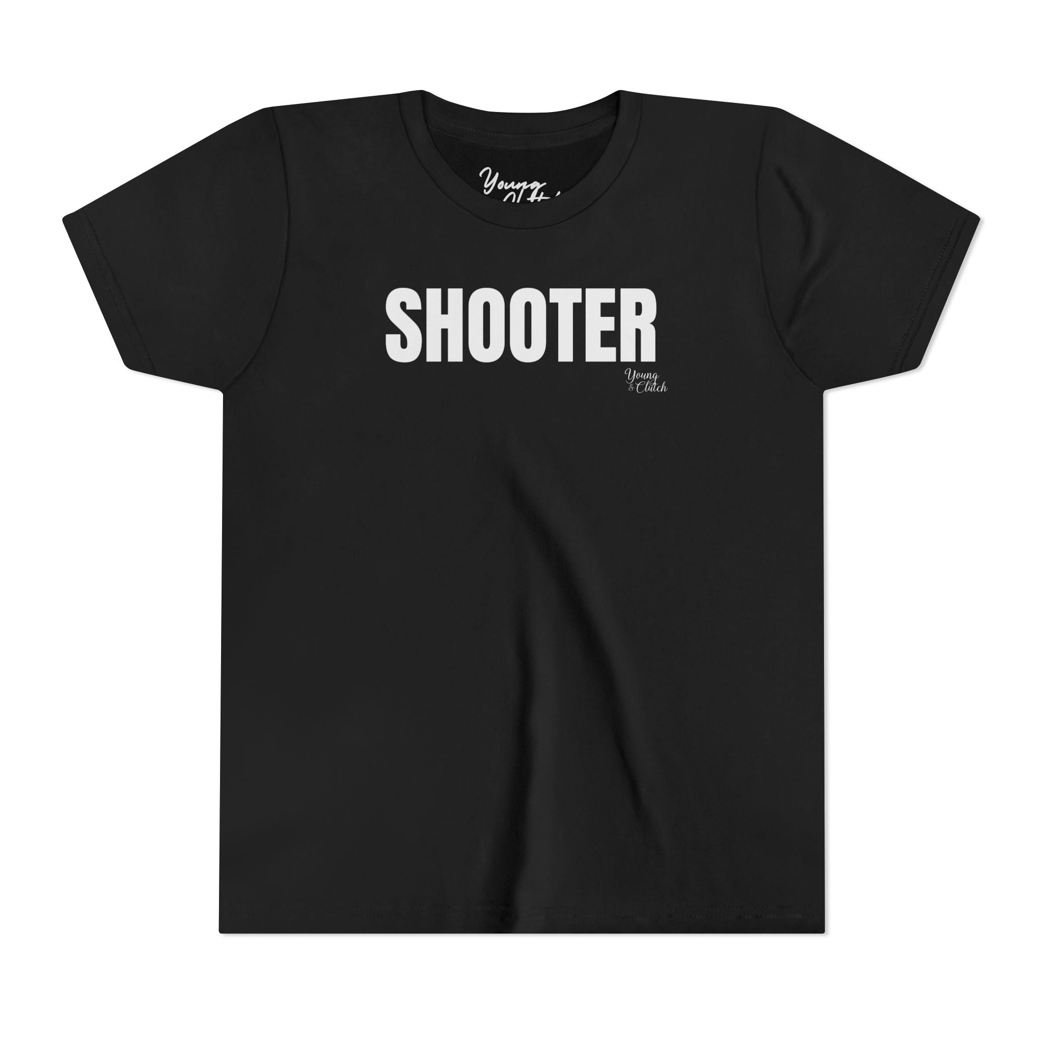 Youth Short Sleeve Tee Young & Clutch Shooter