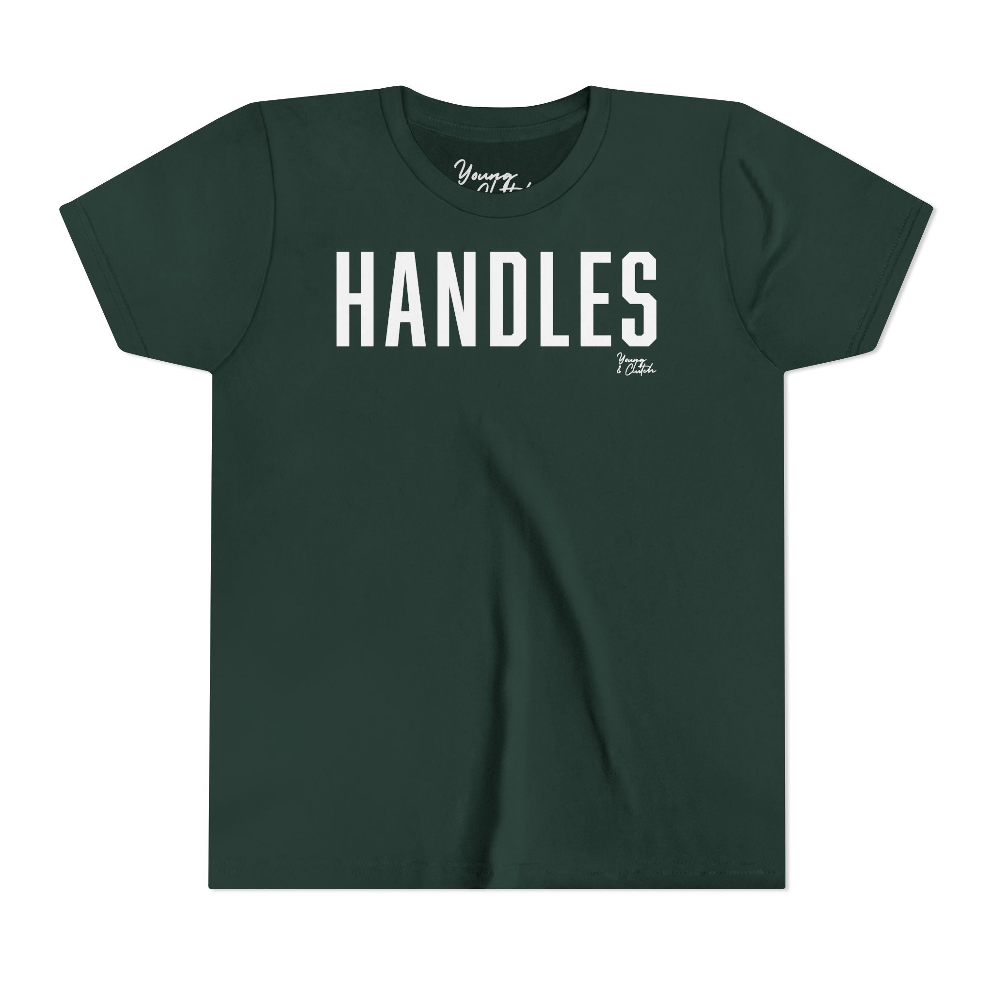 Youth Short Sleeve Tee Young & Clutch Handles