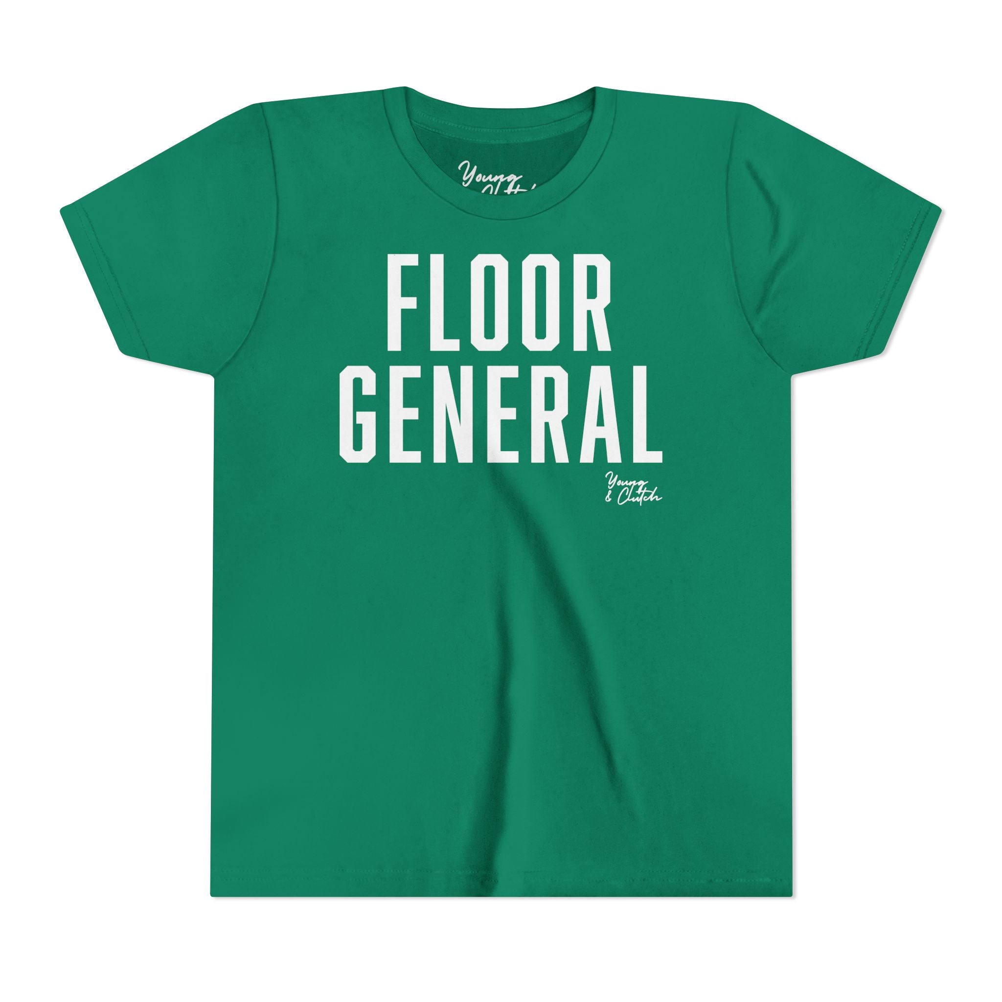 Youth Short Sleeve Tee Young & Clutch Floor General