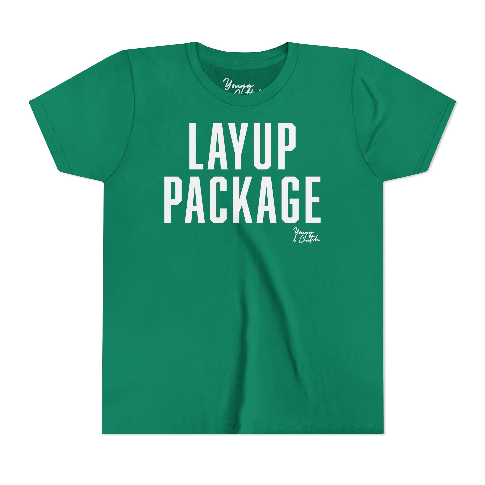 Youth Short Sleeve Tee Young & Clutch Layup Package