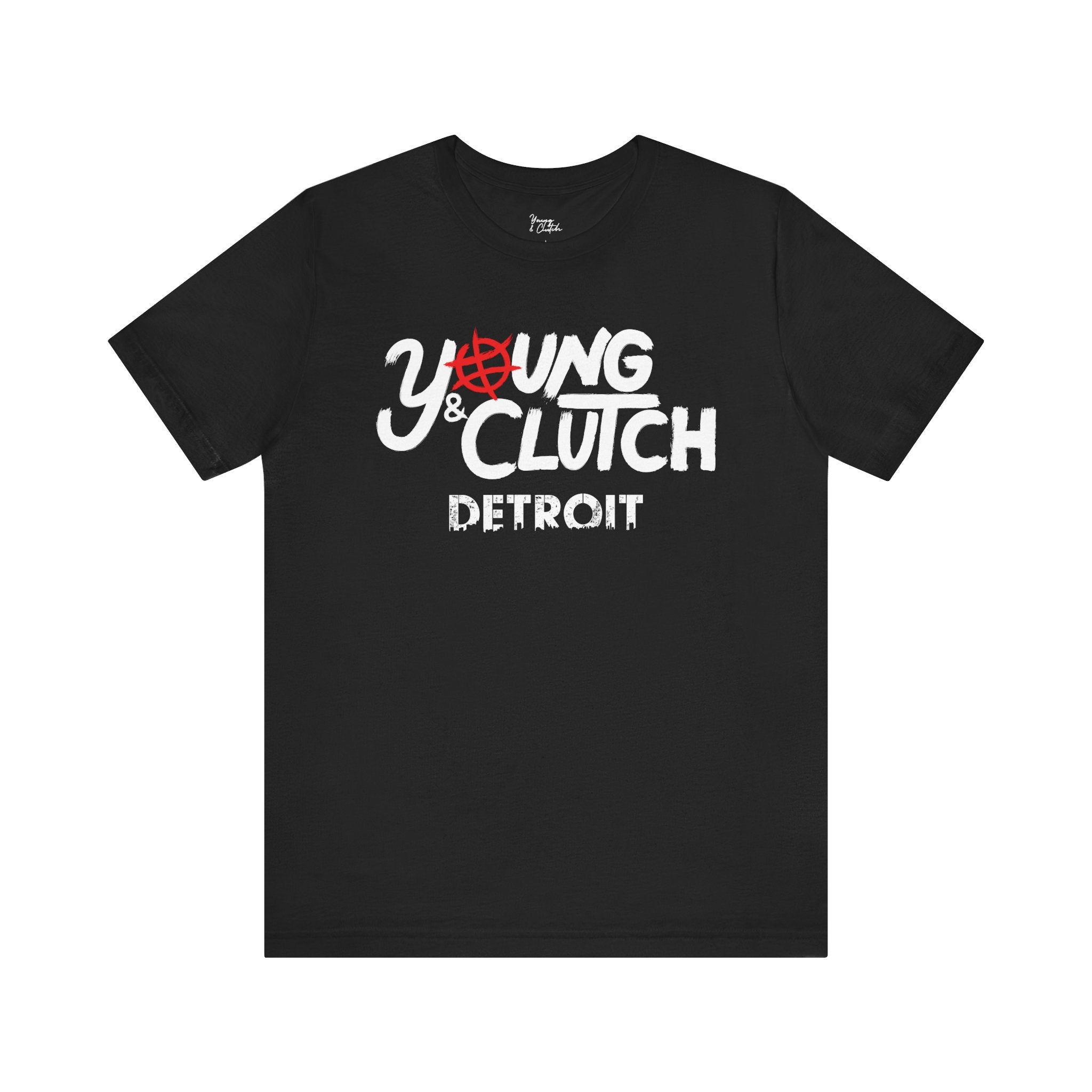 Young & Clutch Detroit Basketball T-shirt (Adult size)